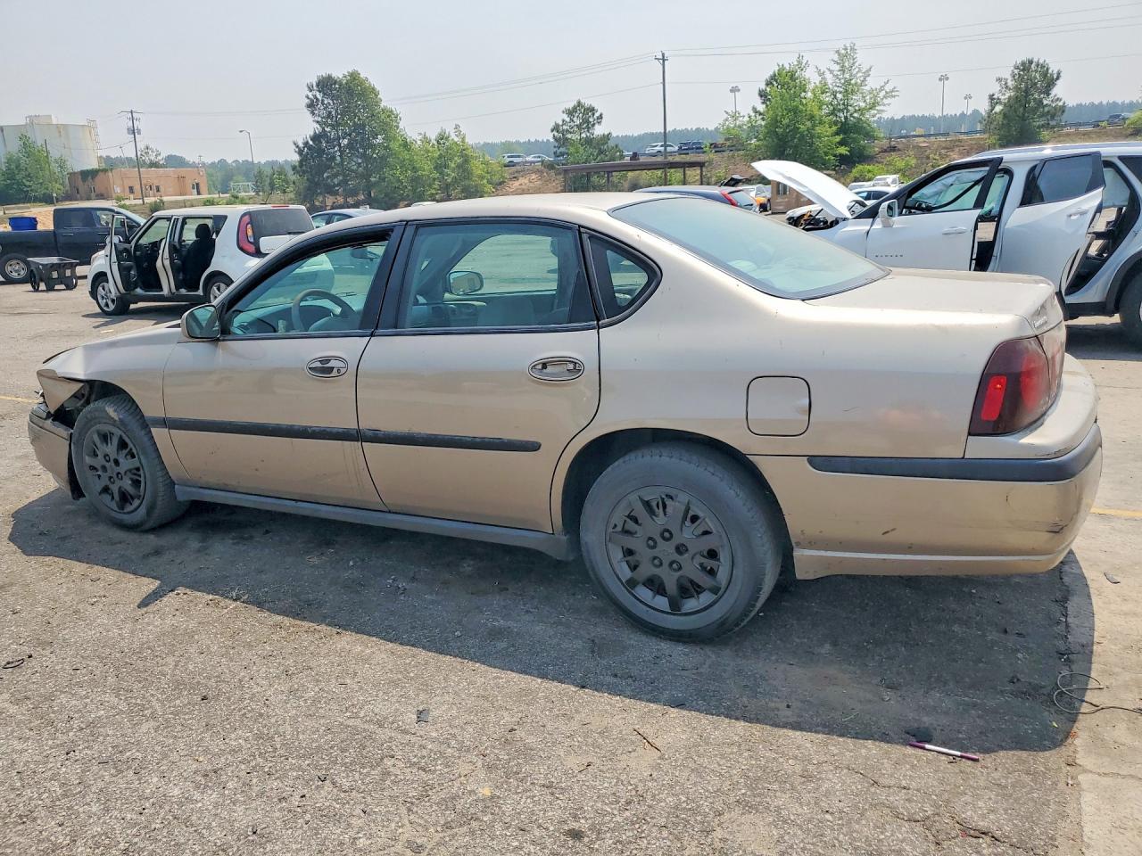 2002 Chevrolet Impala 4d Ls Tan vin: 2G1WF52E229205870