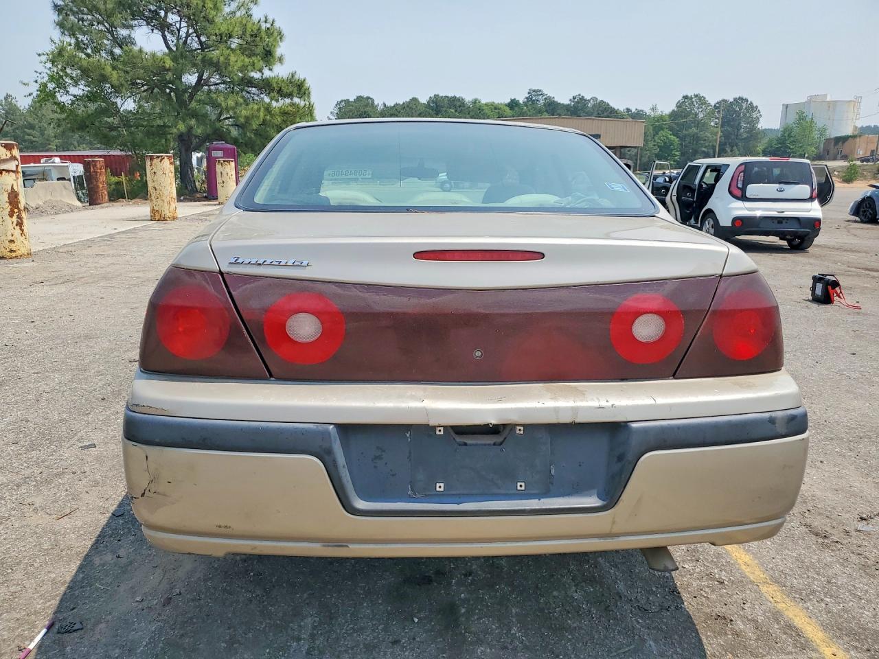 2002 Chevrolet Impala 4d Ls Tan vin: 2G1WF52E229205870