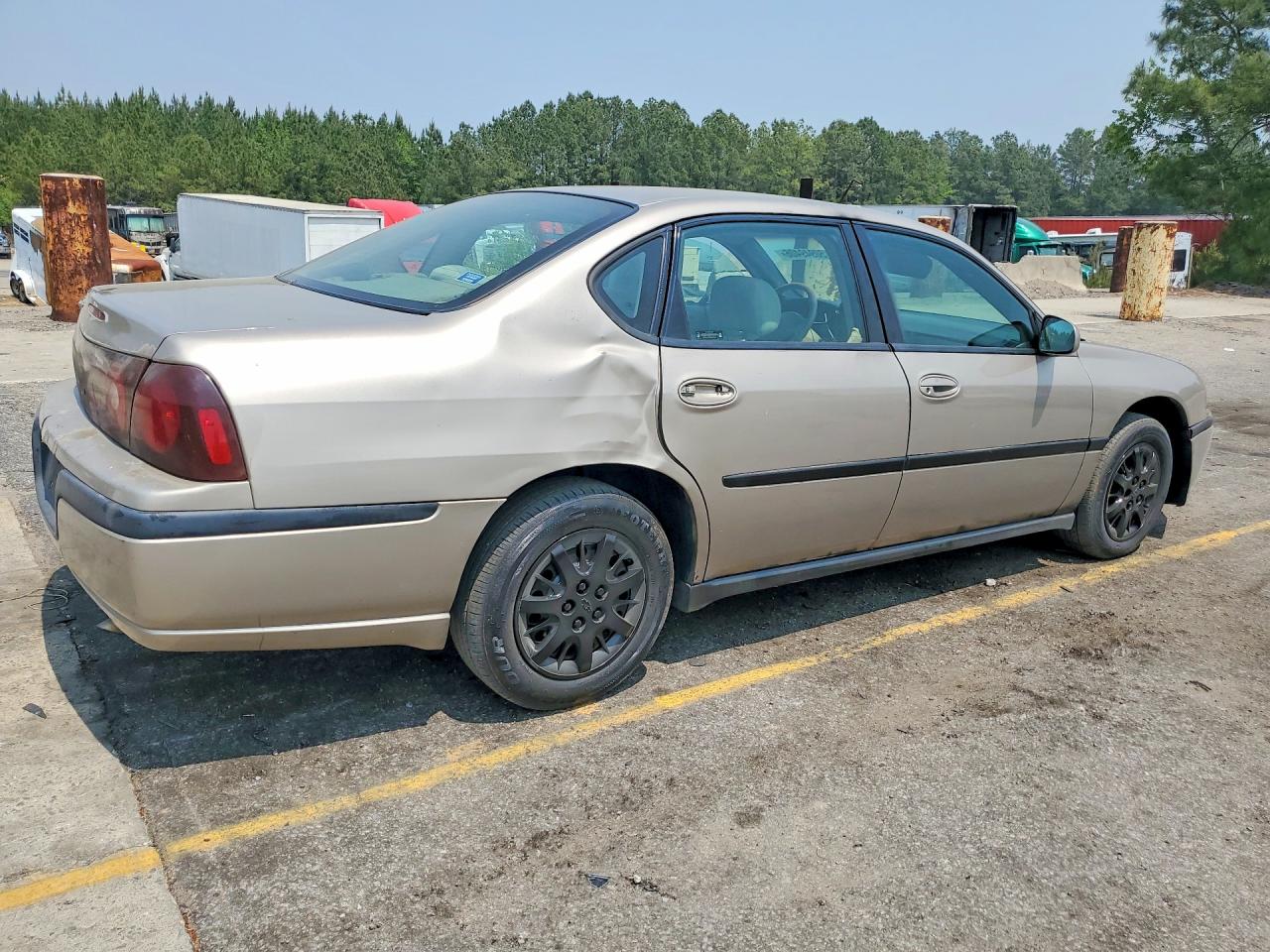 2002 Chevrolet Impala 4d Ls Tan vin: 2G1WF52E229205870