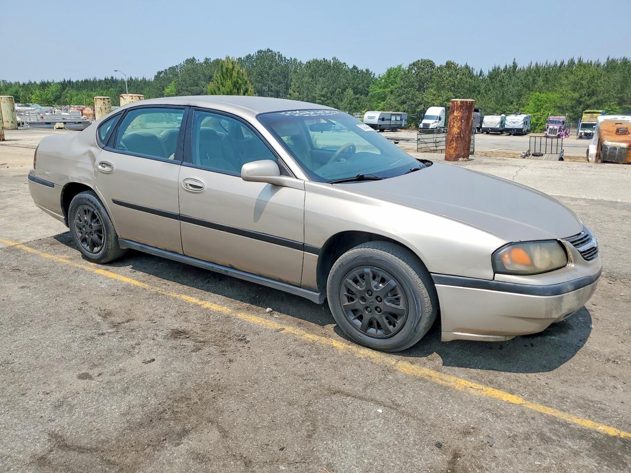 2002 Chevrolet Impala 4d Ls Tan vin: 2G1WF52E229205870