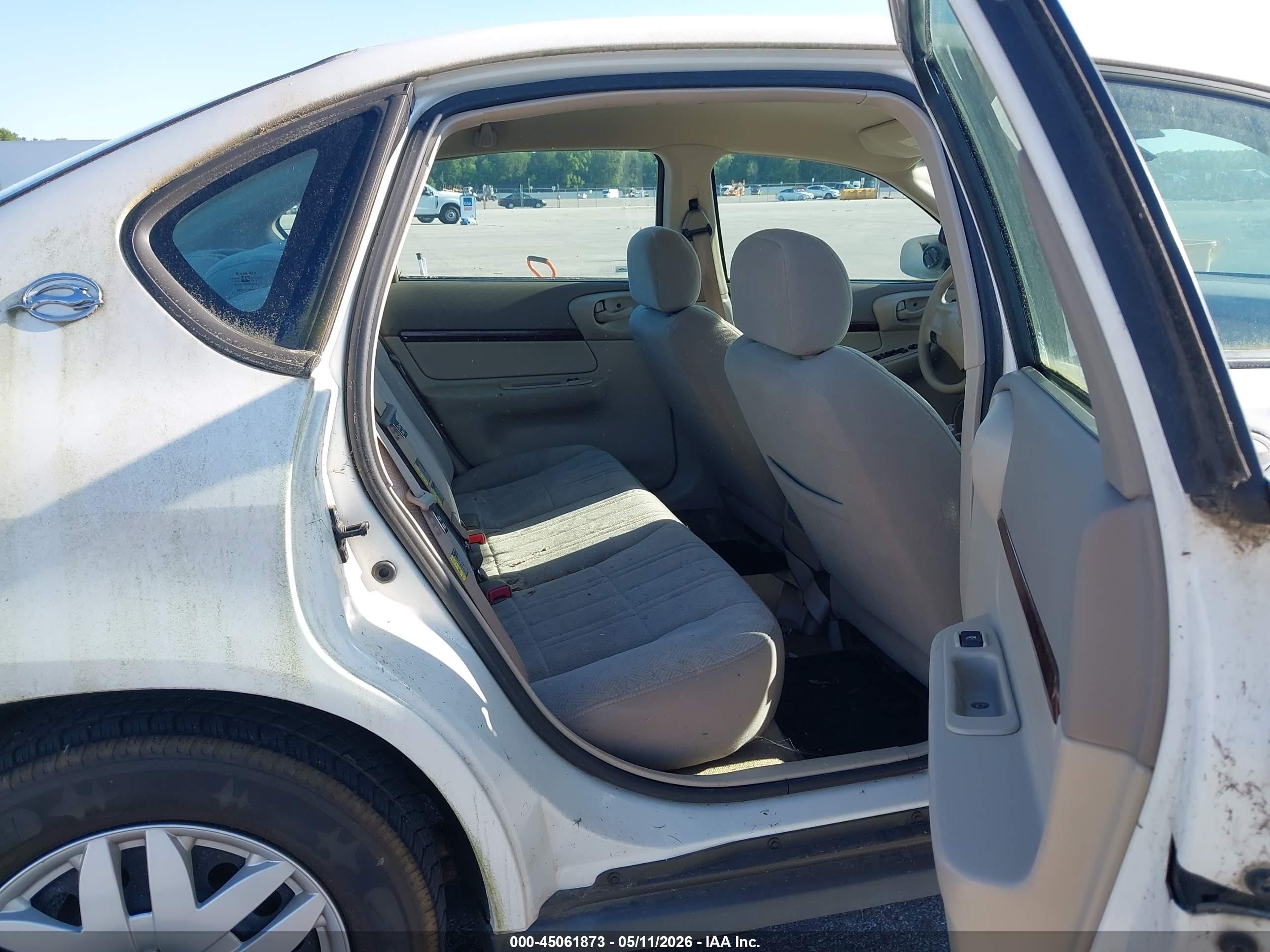 2004 Chevrolet Impala   Белый vin: 2G1WF52E249146614