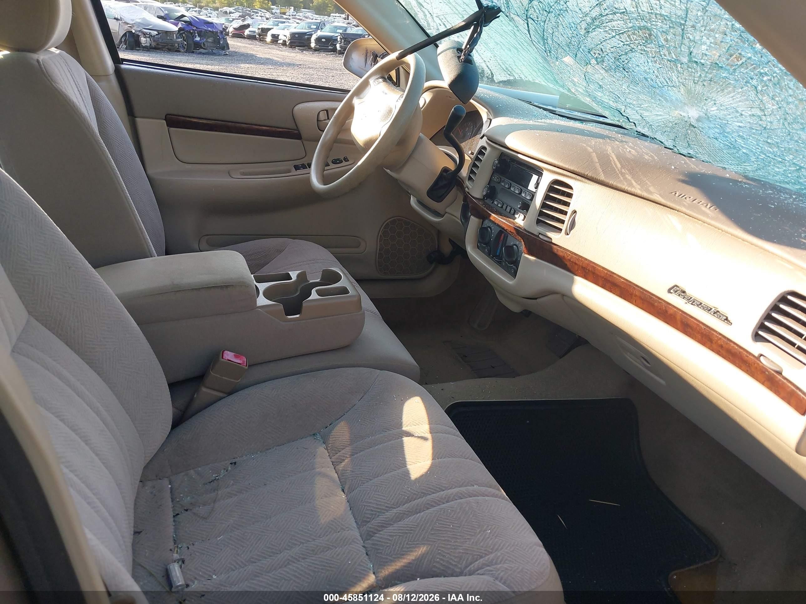 2004 Chevrolet Impala   Gold vin: 2G1WF52E249218296