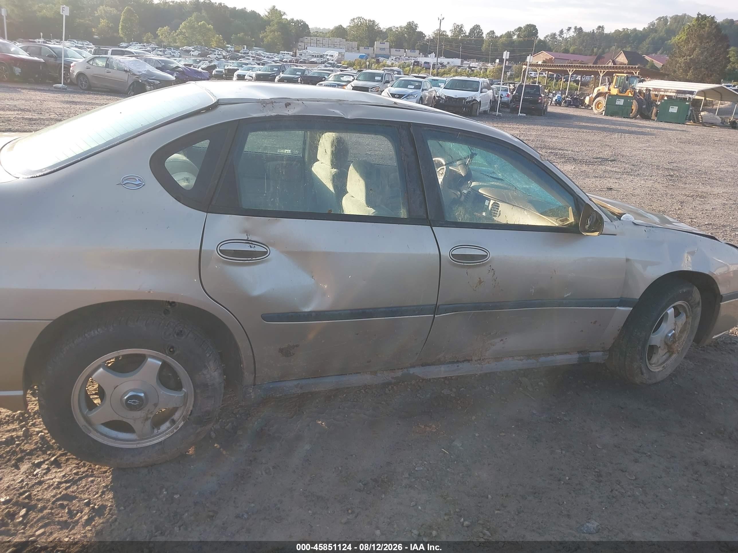 2004 Chevrolet Impala   Gold vin: 2G1WF52E249218296