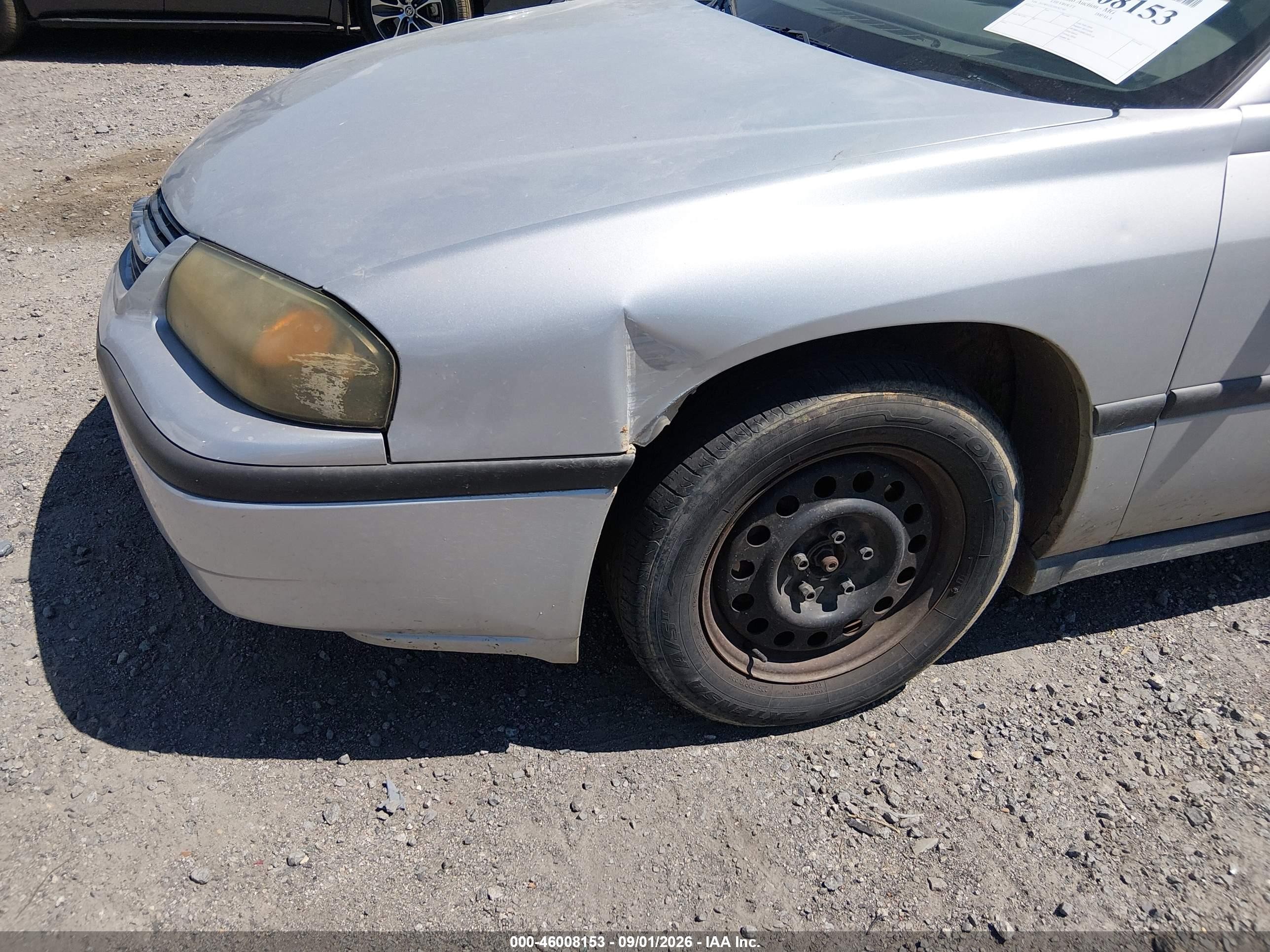 2004 Chevrolet Impala   Silver vin: 2G1WF52E249292740