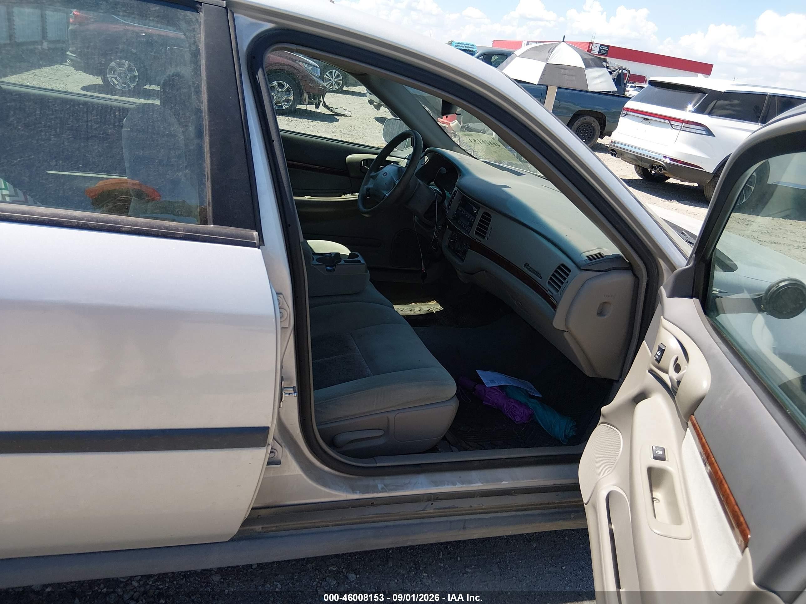 2004 Chevrolet Impala   Silver vin: 2G1WF52E249292740