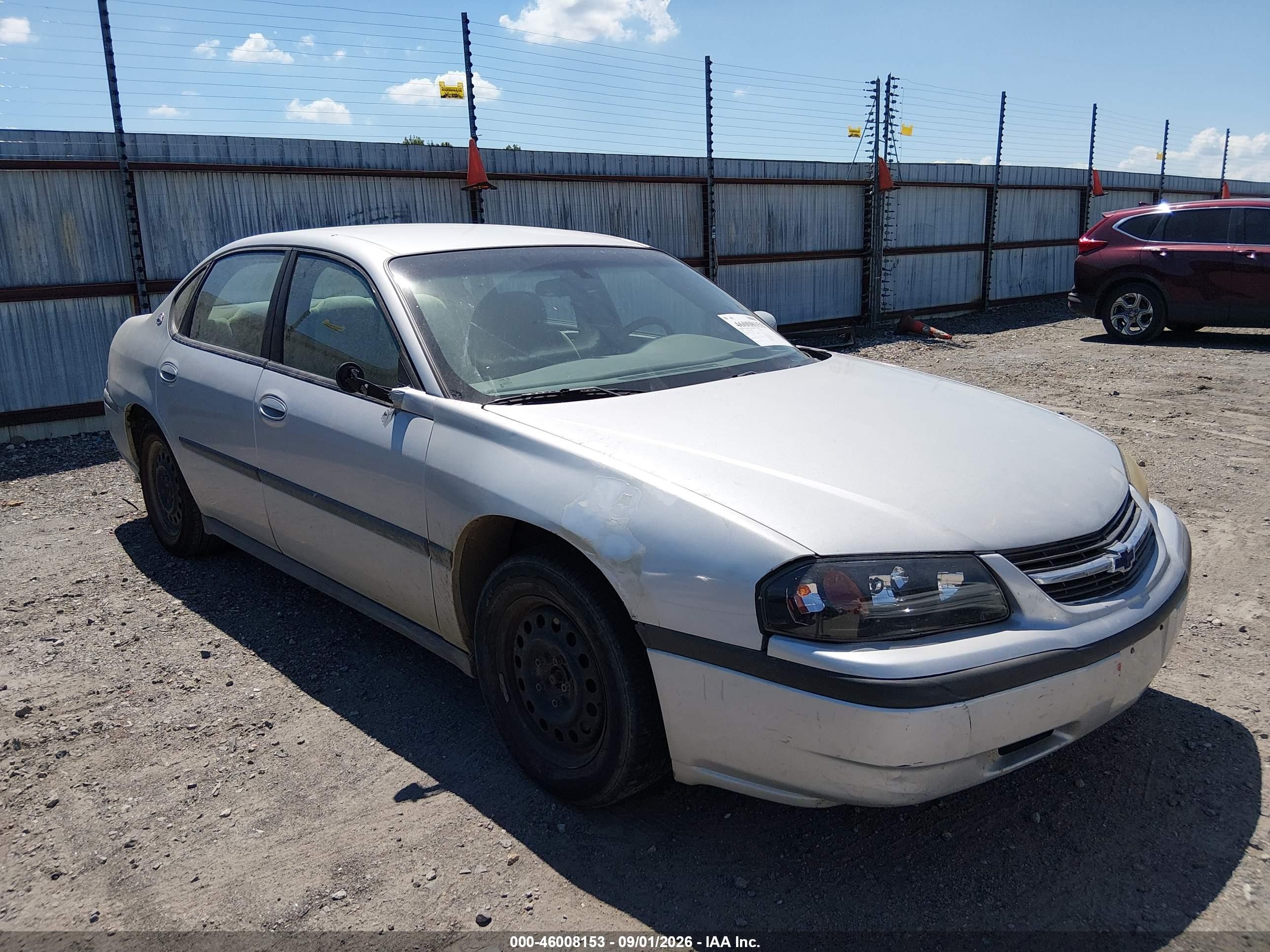 2004 Chevrolet Impala   Silver vin: 2G1WF52E249292740