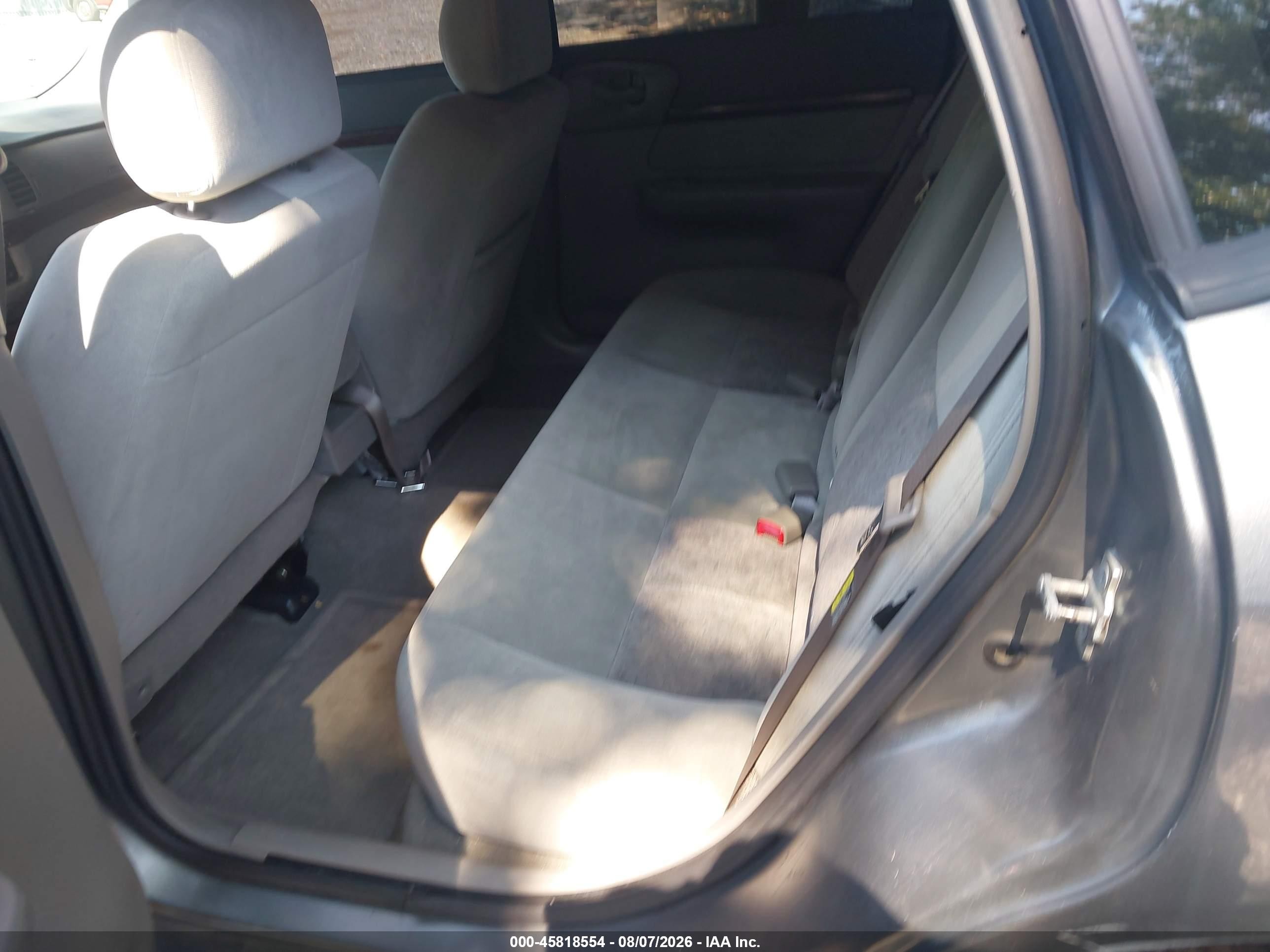 2004 Chevrolet Impala   Gray vin: 2G1WF52E249299381