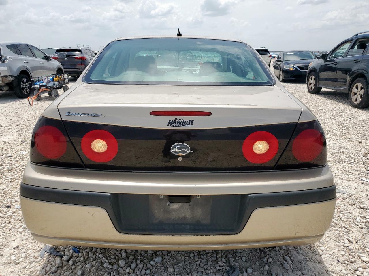 2005 Chevrolet Impala Tan vin: 2G1WF52E259130897