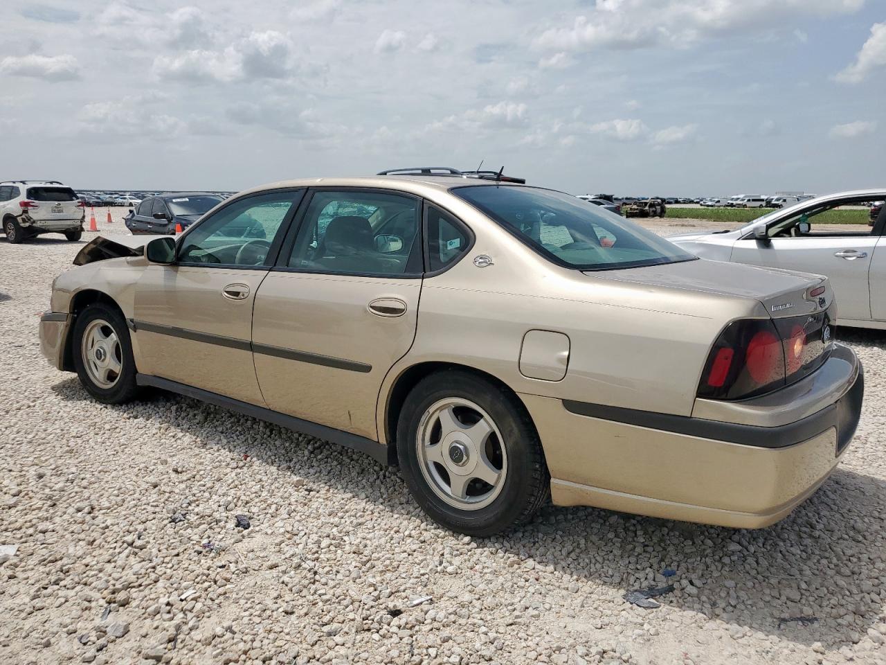 2005 Chevrolet Impala Tan vin: 2G1WF52E259130897