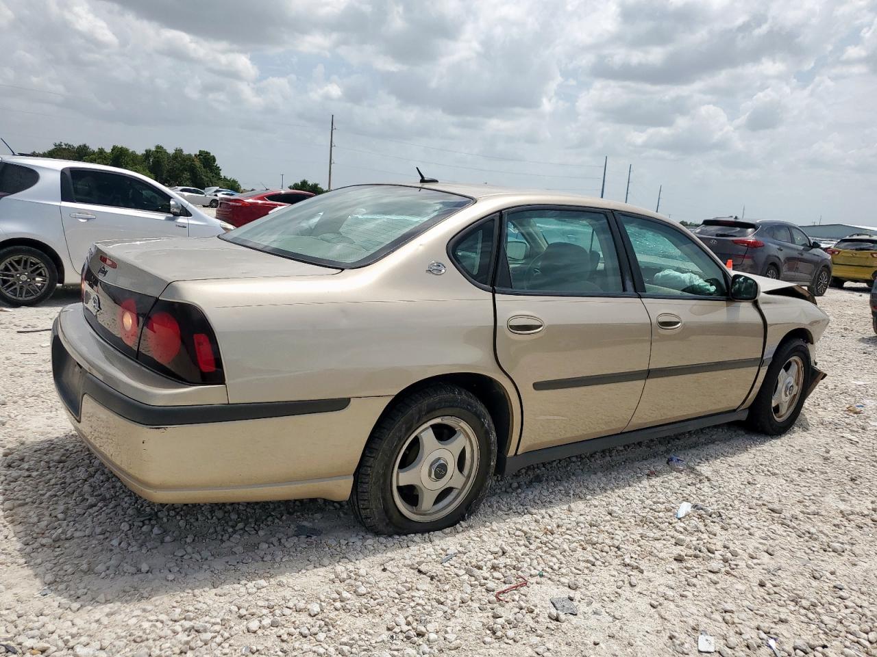 2005 Chevrolet Impala Tan vin: 2G1WF52E259130897
