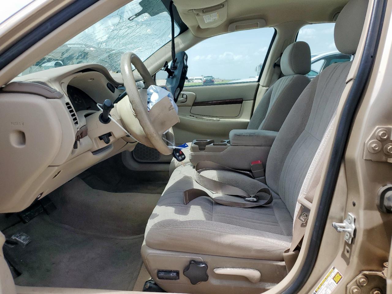 2005 Chevrolet Impala Tan vin: 2G1WF52E259130897