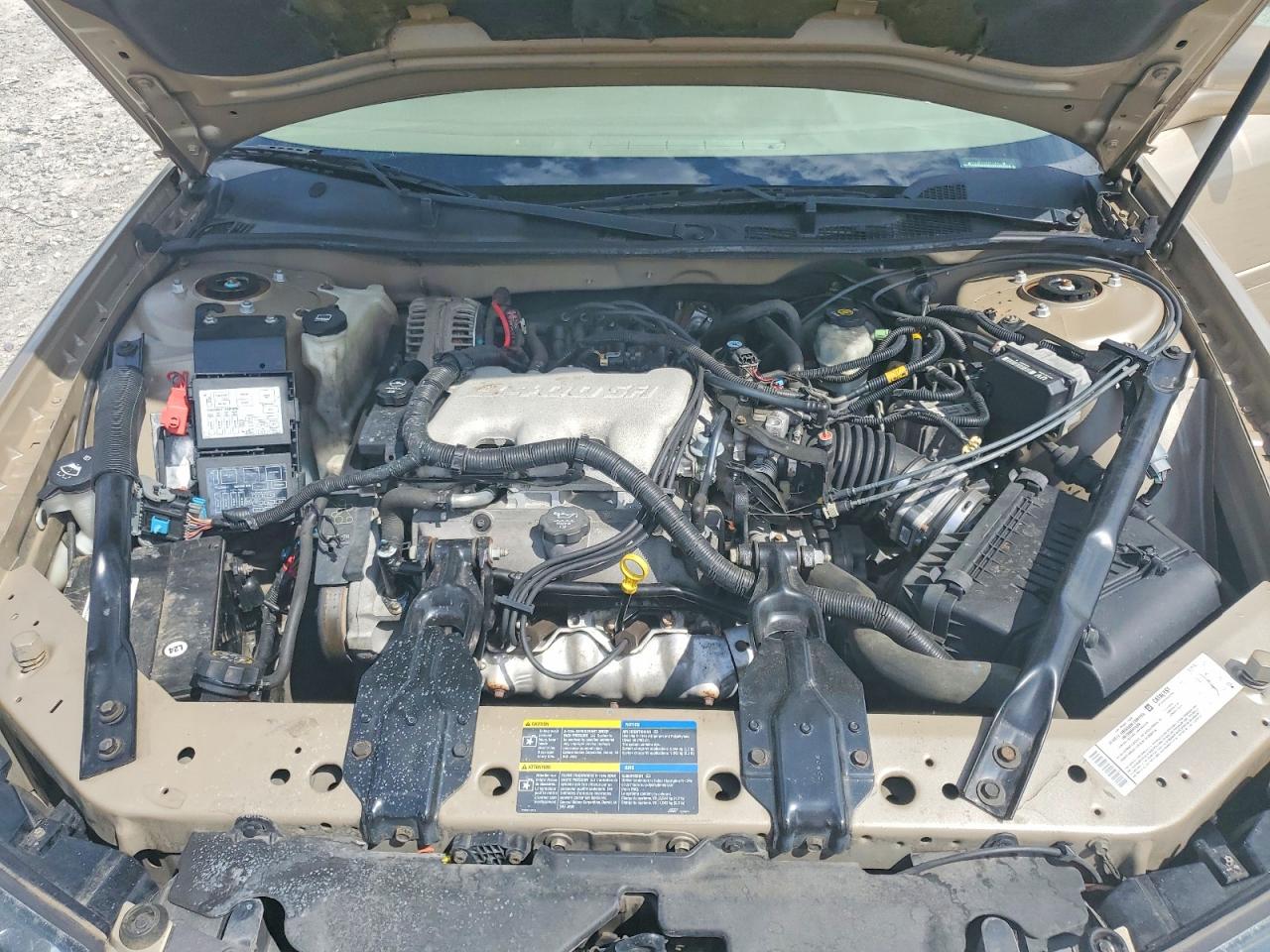 2005 Chevrolet Impala Gold vin: 2G1WF52E259158411