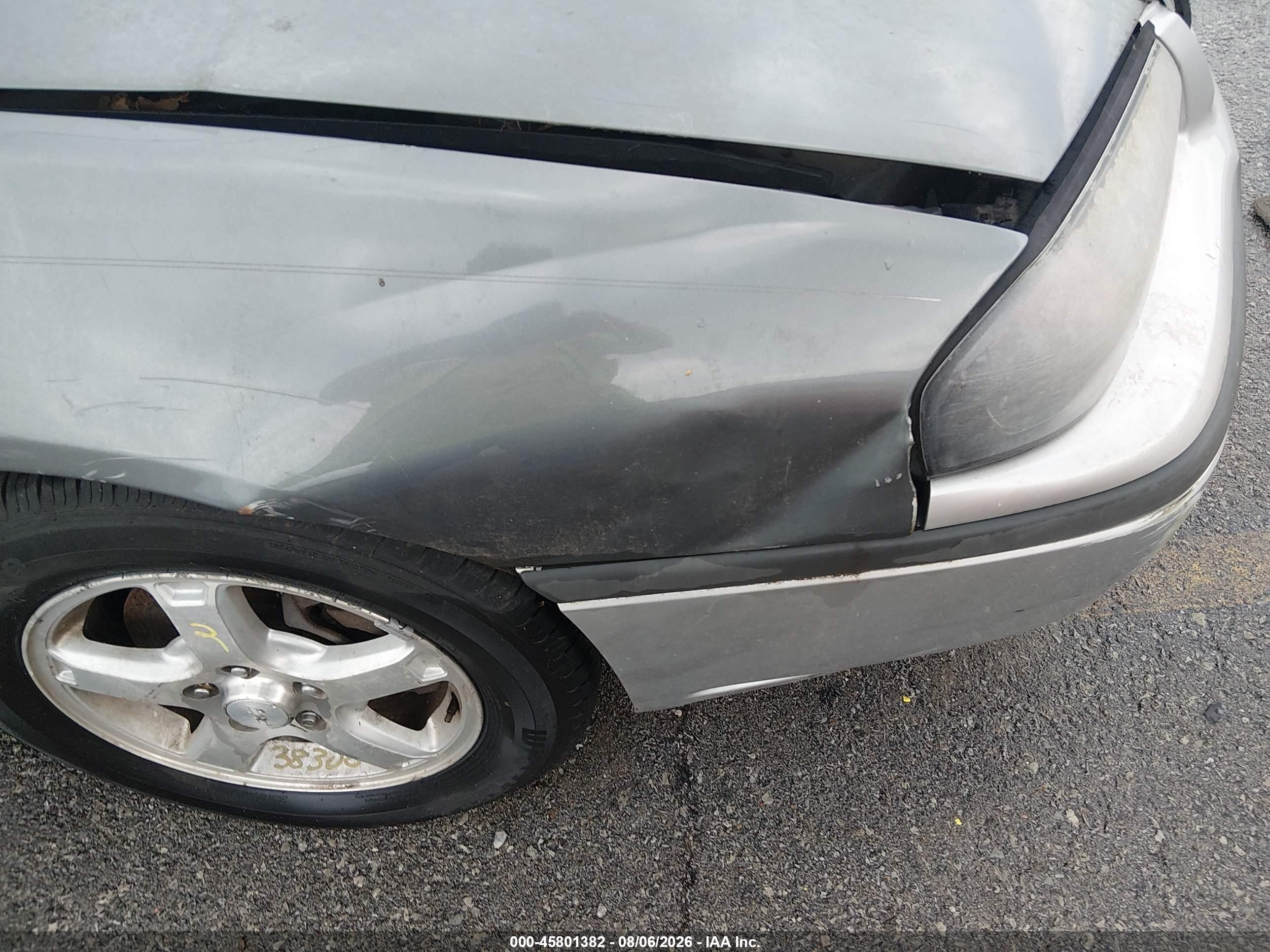 2005 Chevrolet Impala   Серый vin: 2G1WF52E259236377