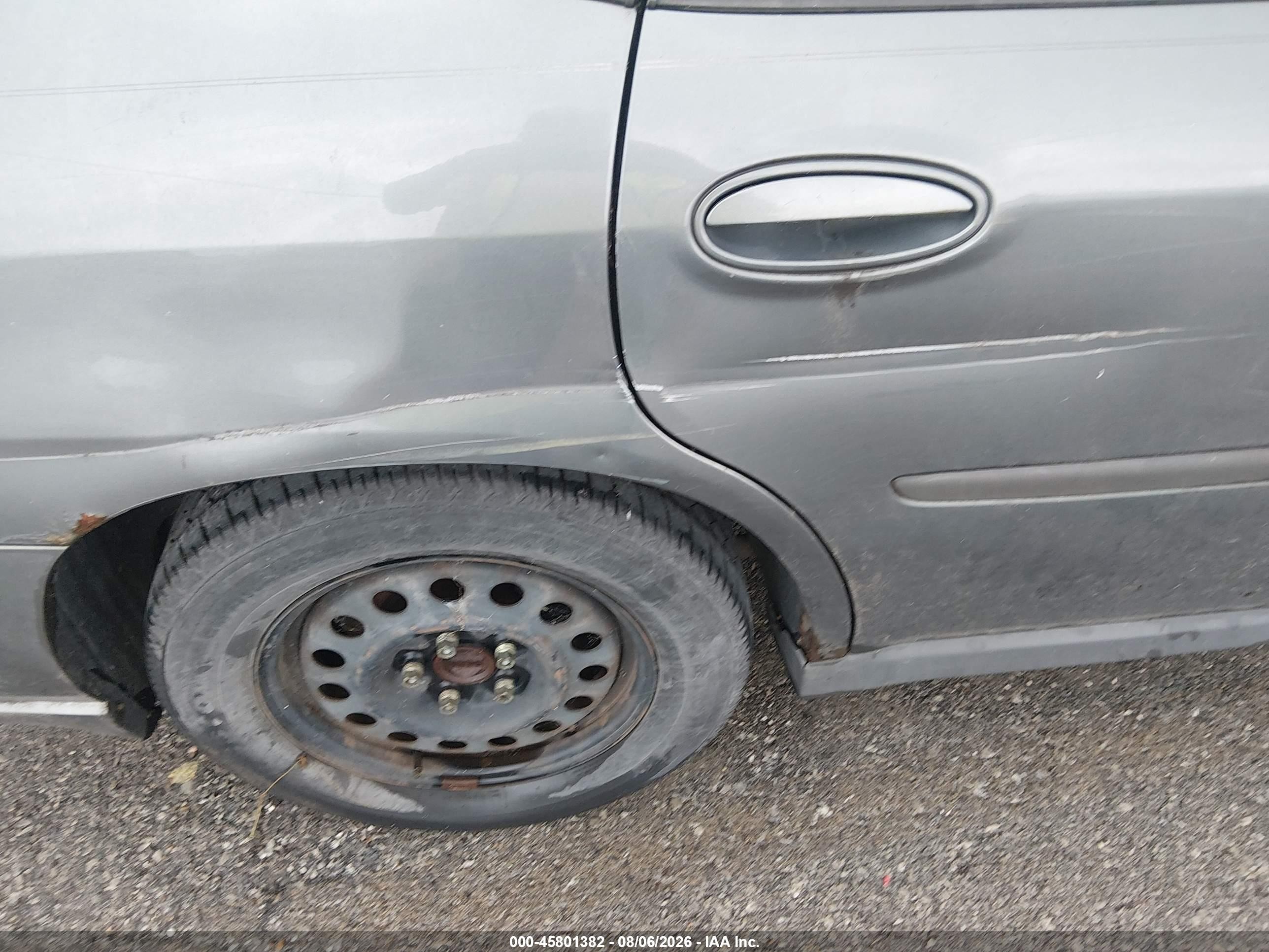 2005 Chevrolet Impala   Серый vin: 2G1WF52E259236377
