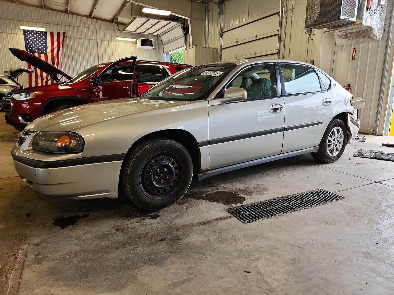 2005 Chevrolet Impala Silver vin: 2G1WF52E259393570