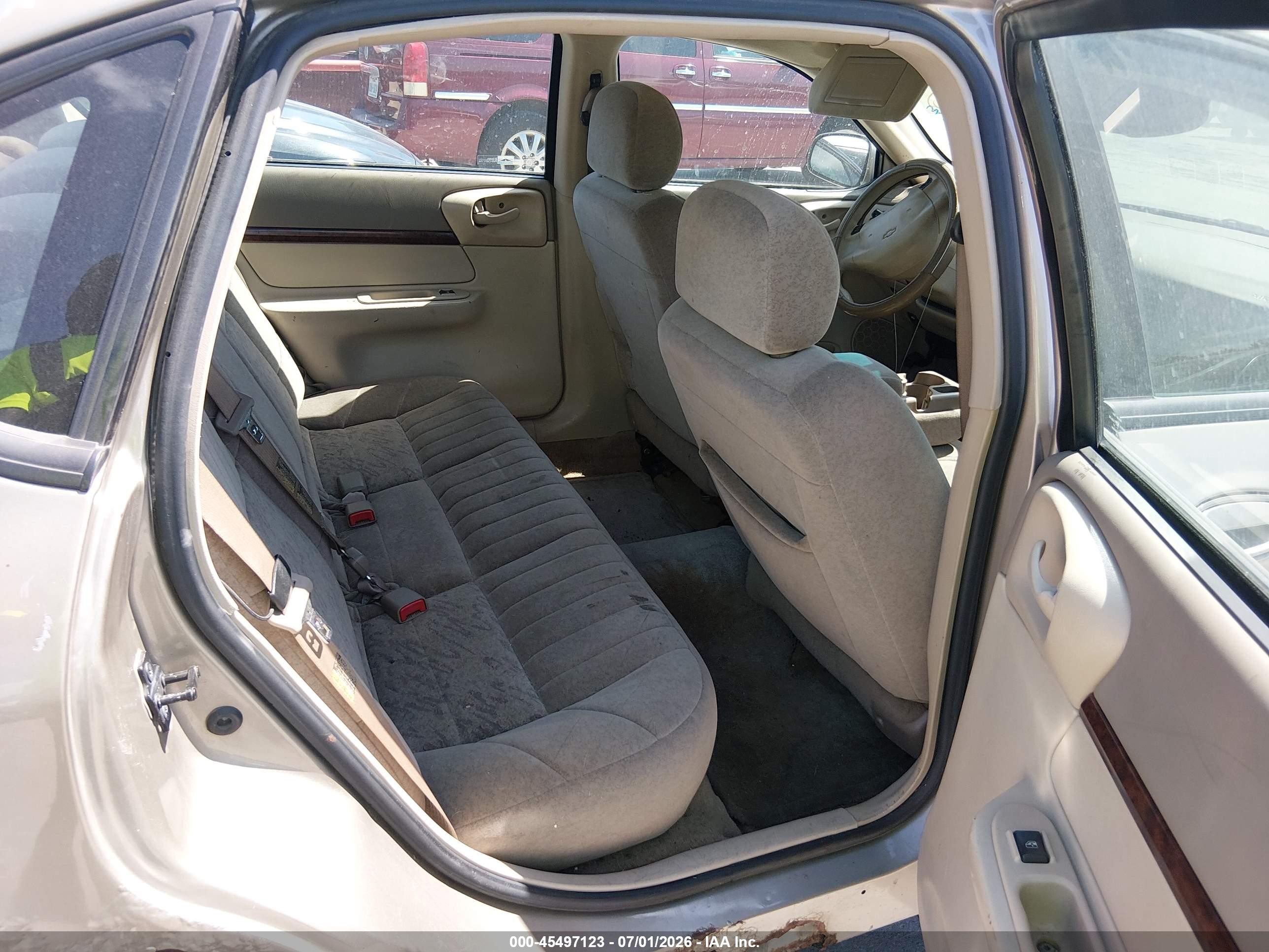 2003 Chevrolet Impala   Gold vin: 2G1WF52E339164246