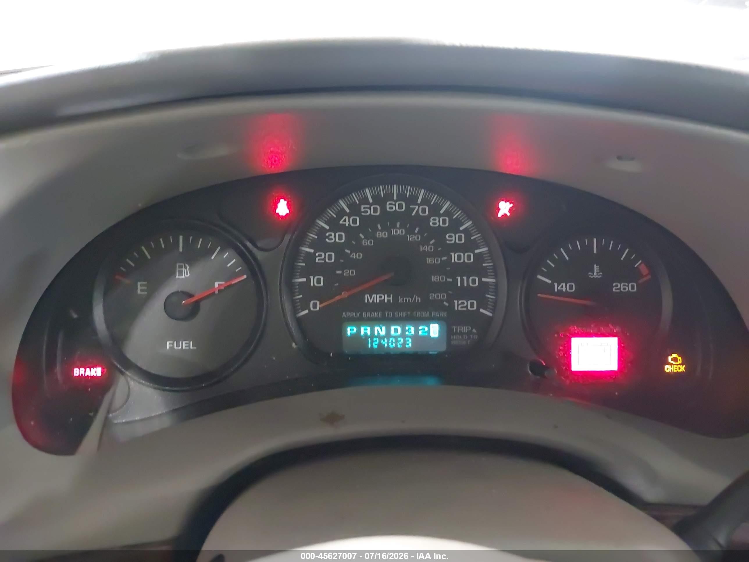 2003 Chevrolet Impala   Серый vin: 2G1WF52E339434222