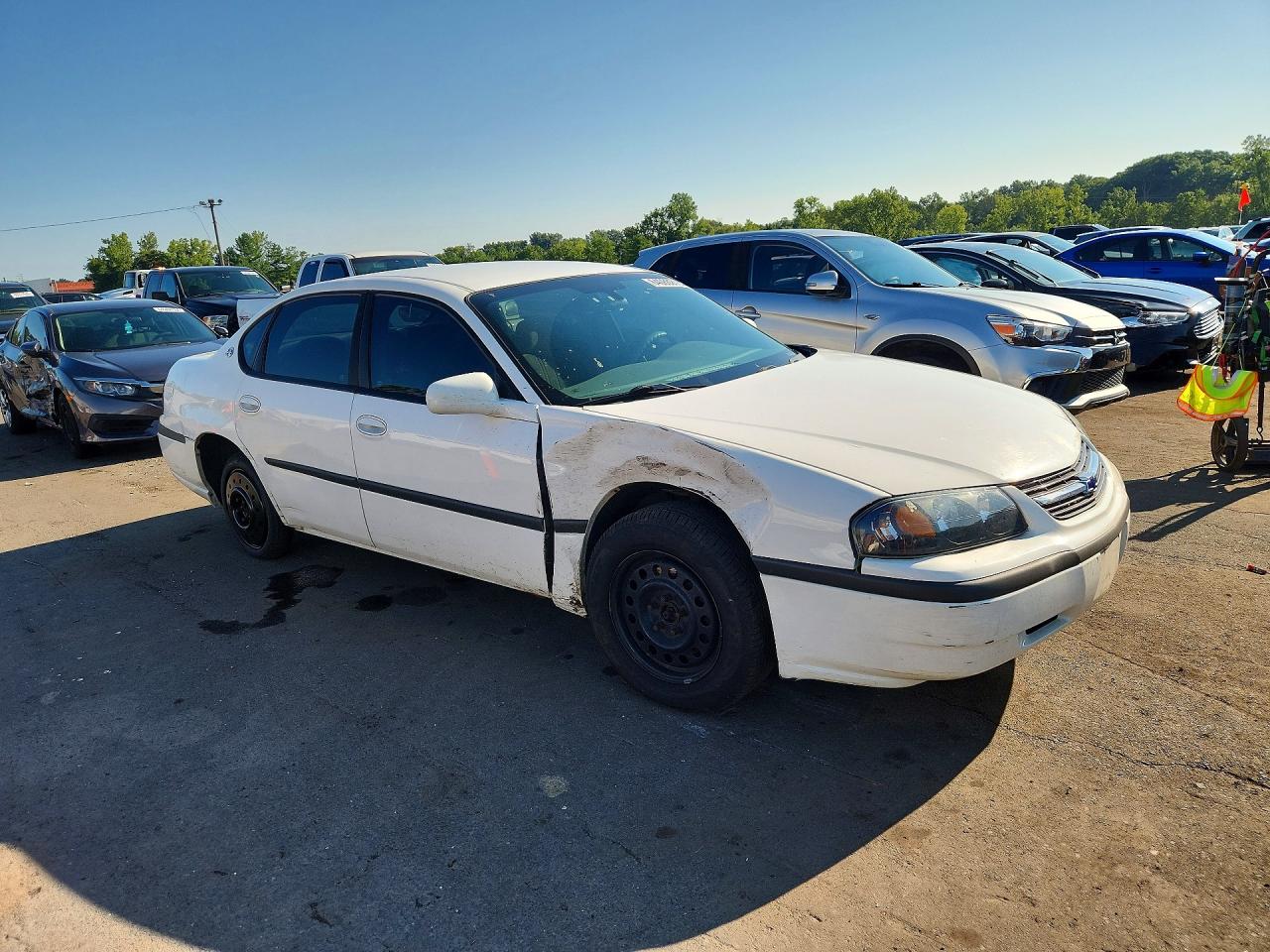 2004 Chevrolet Impala White vin: 2G1WF52E349263361