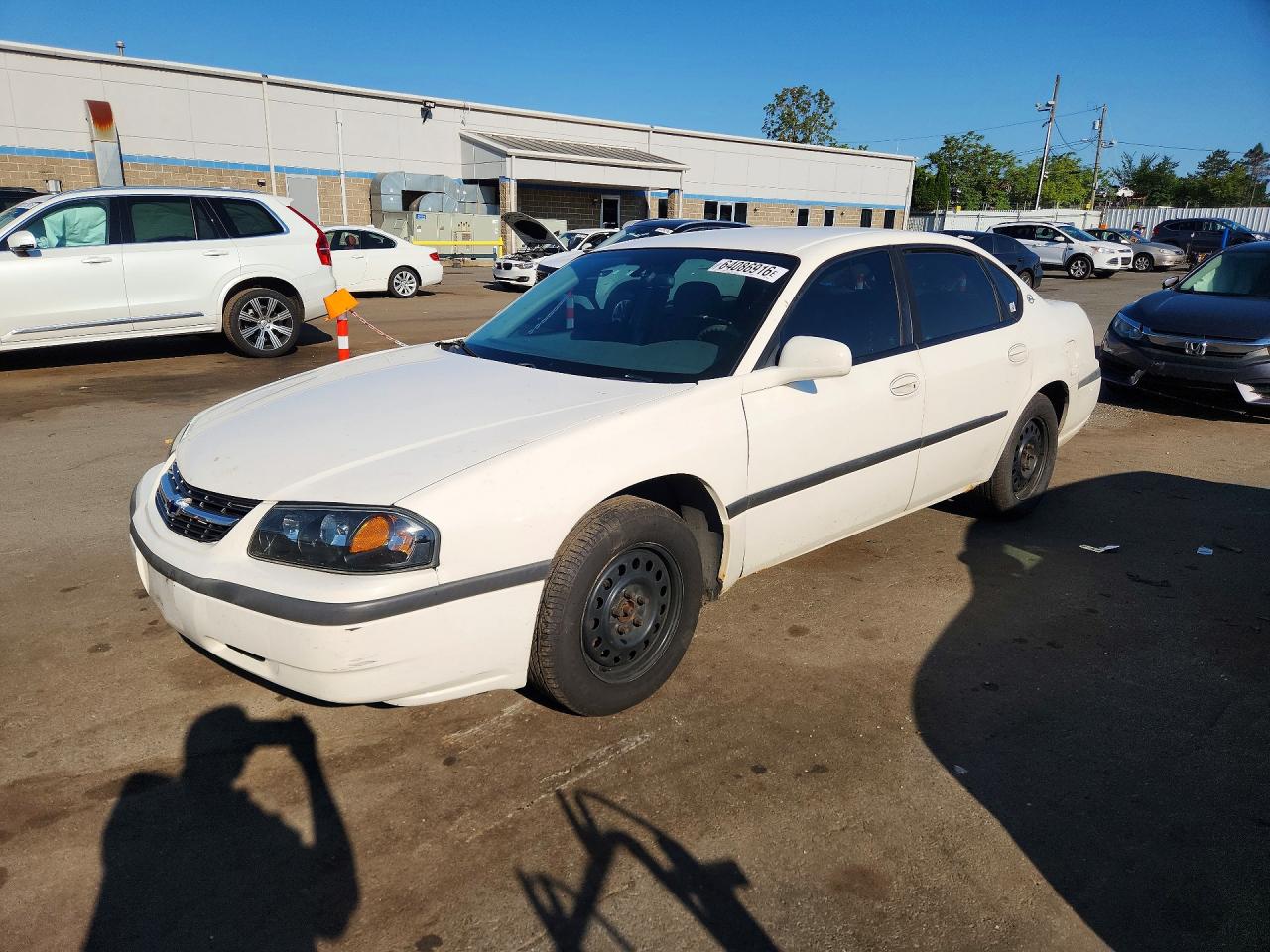 2004 Chevrolet Impala White vin: 2G1WF52E349263361