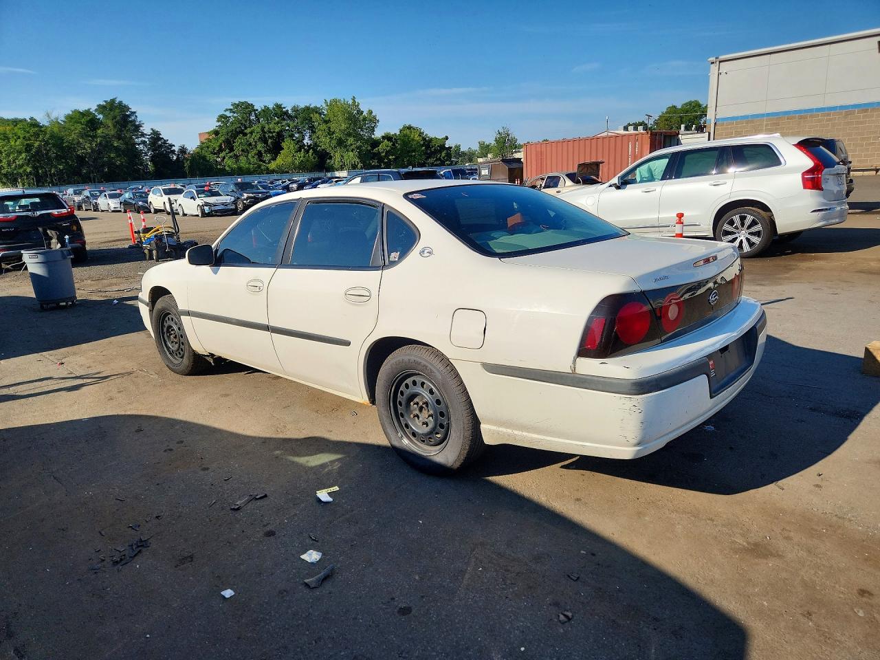 2004 Chevrolet Impala White vin: 2G1WF52E349263361