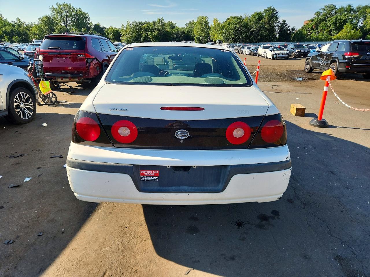 2004 Chevrolet Impala White vin: 2G1WF52E349263361