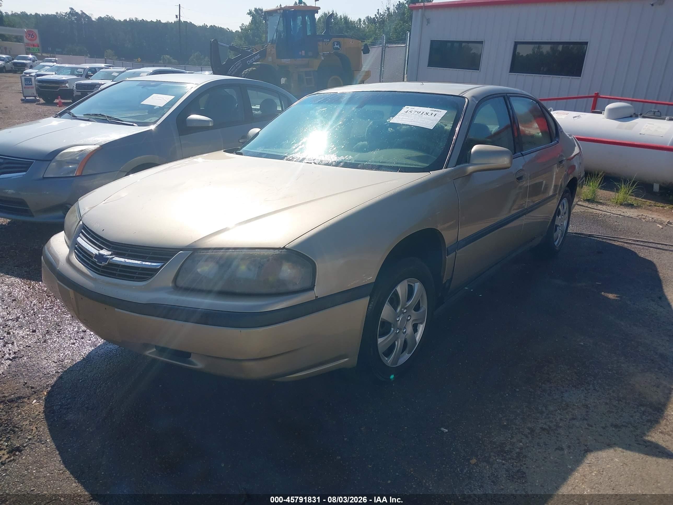 2004 Chevrolet Impala   Brown vin: 2G1WF52E349286154