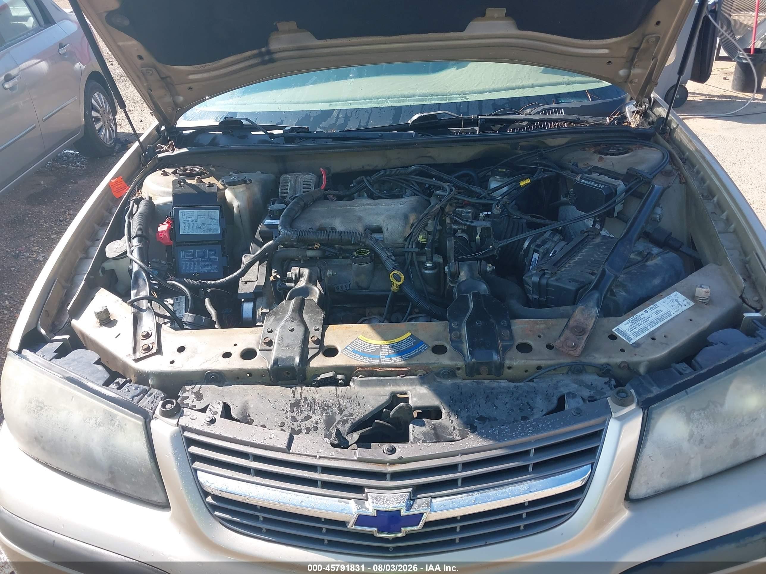2004 Chevrolet Impala   Brown vin: 2G1WF52E349286154