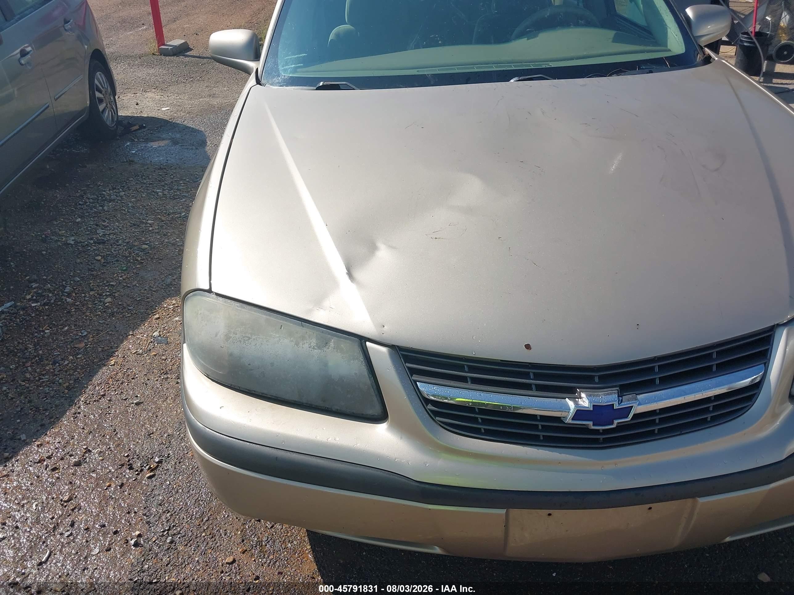 2004 Chevrolet Impala   Brown vin: 2G1WF52E349286154