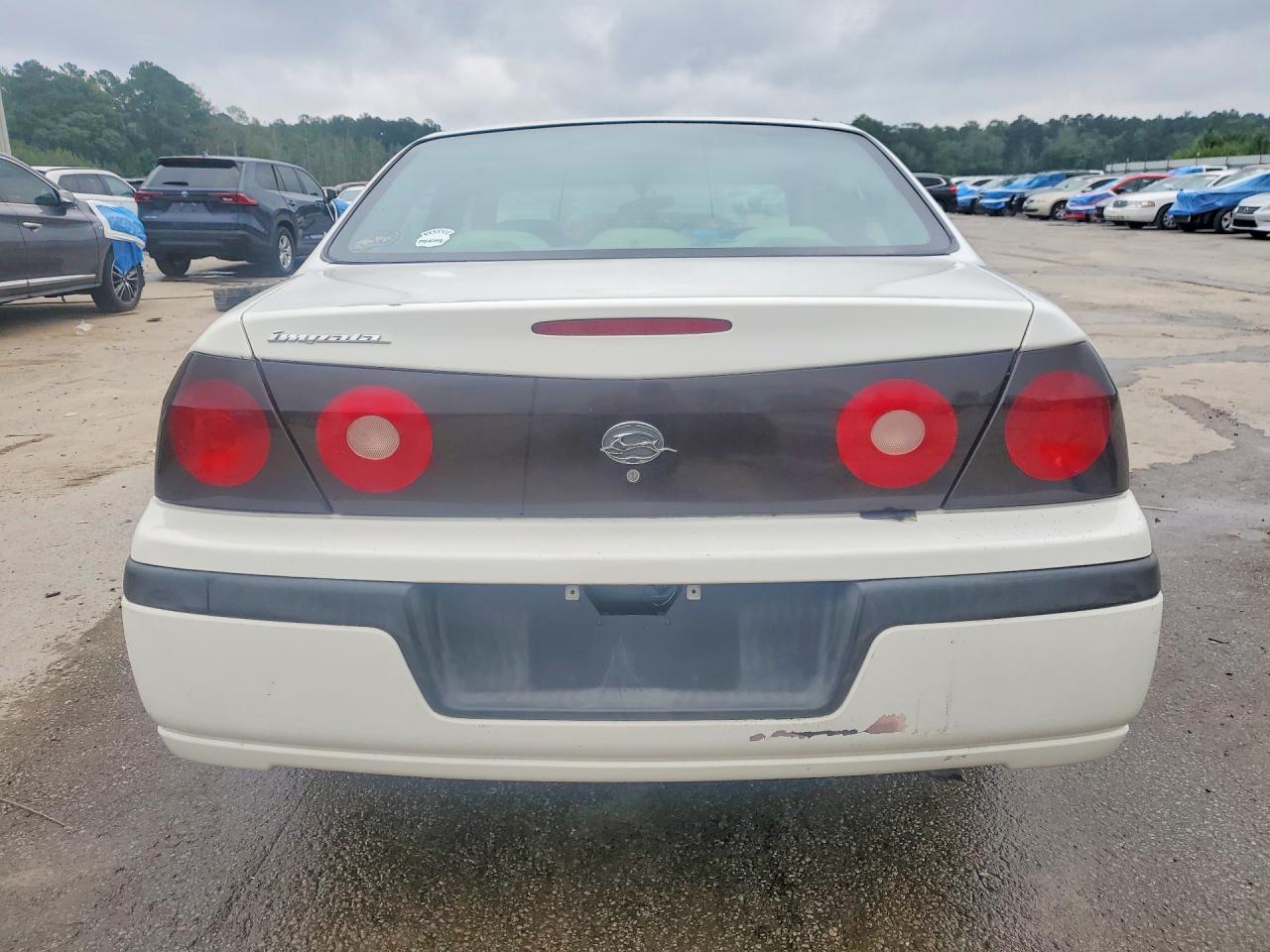 2004 Chevrolet Impala White vin: 2G1WF52E349346451
