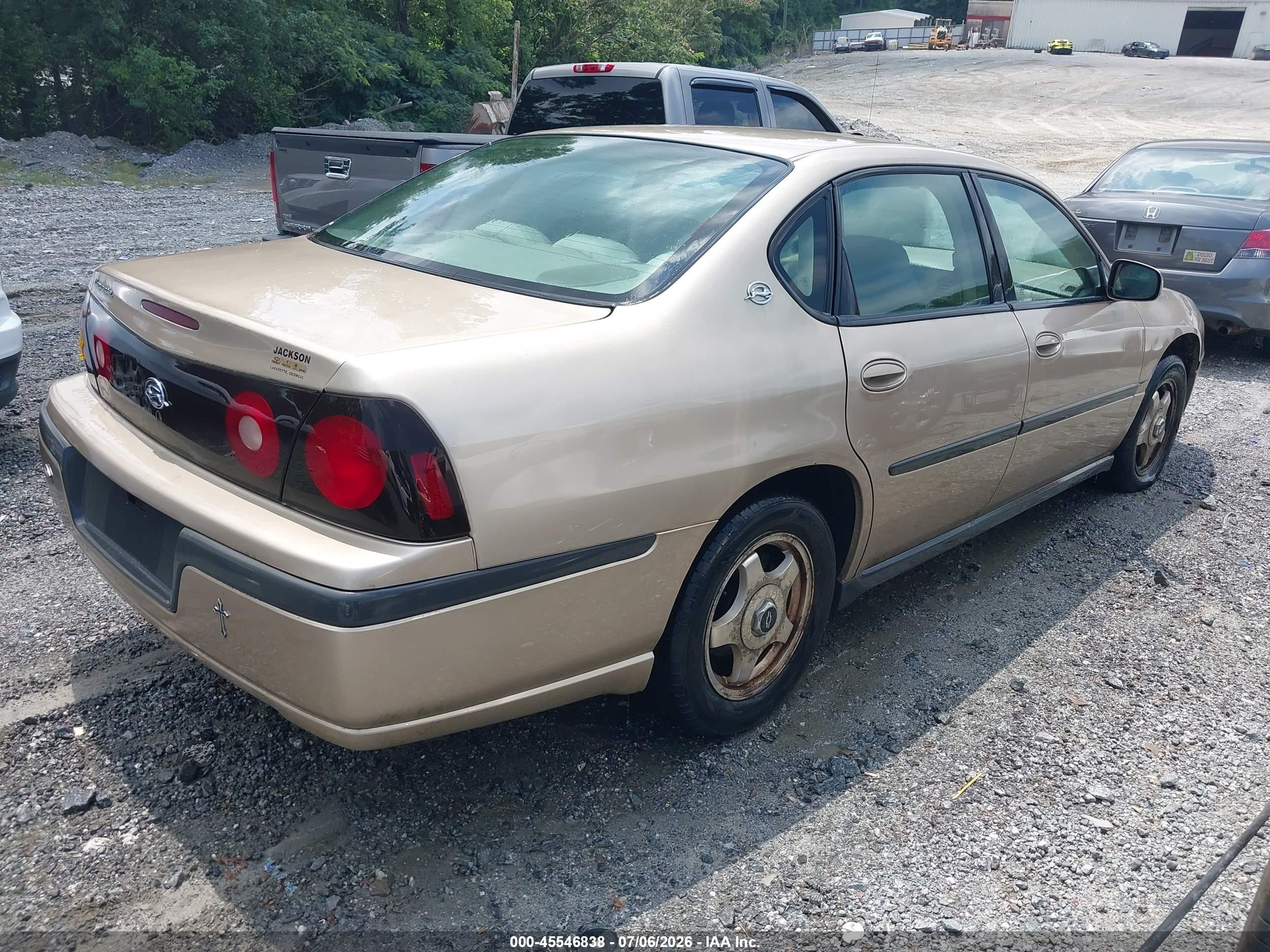 2005 Chevrolet Impala   Коричневый vin: 2G1WF52E359109525