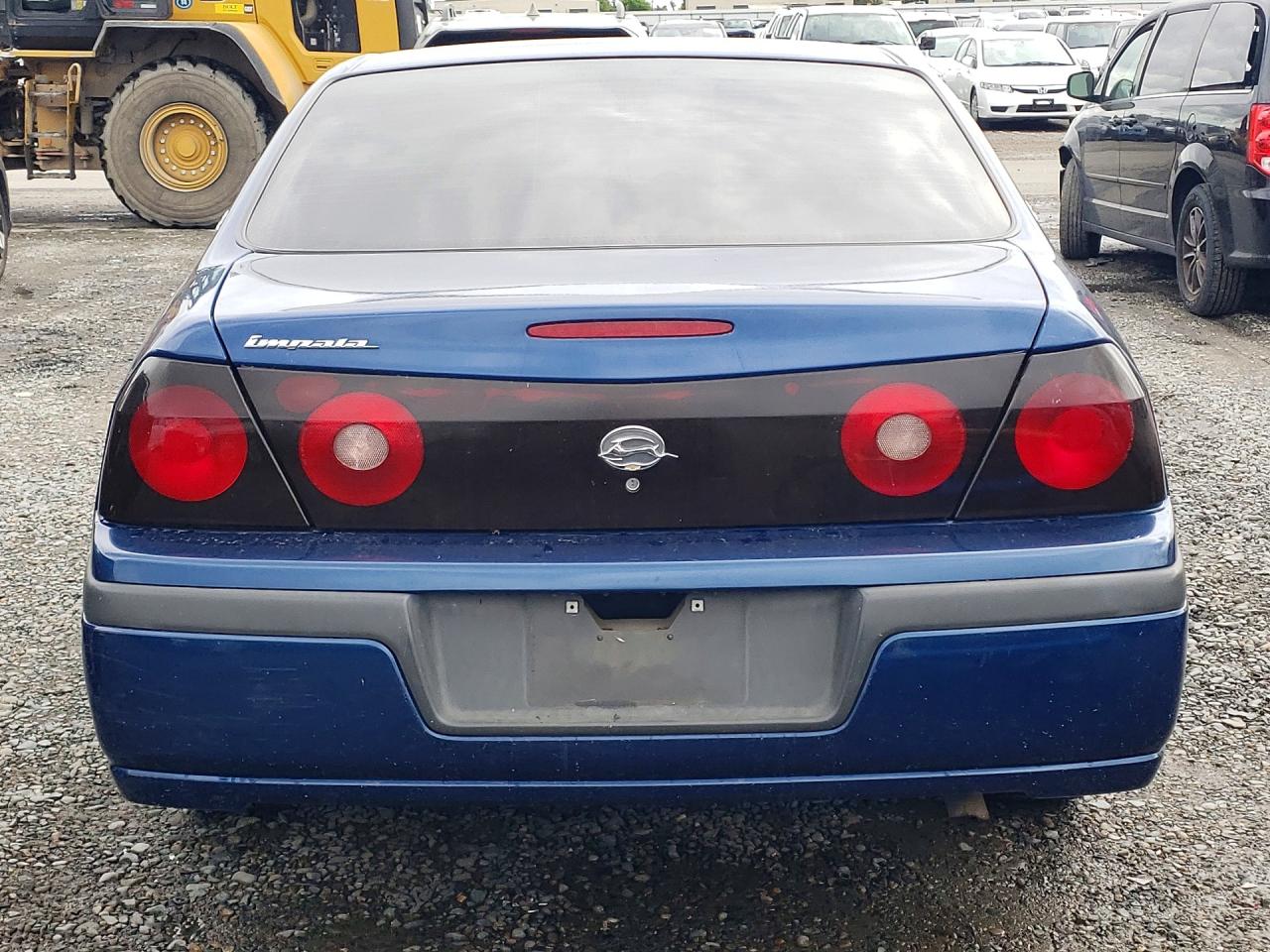 2005 Chevrolet Impala Blue vin: 2G1WF52E359121335