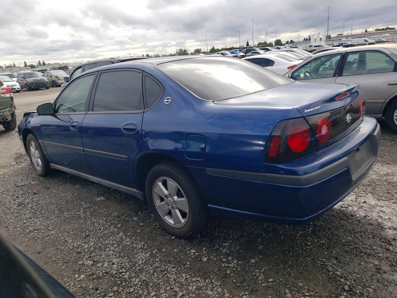 2005 Chevrolet Impala Blue vin: 2G1WF52E359121335