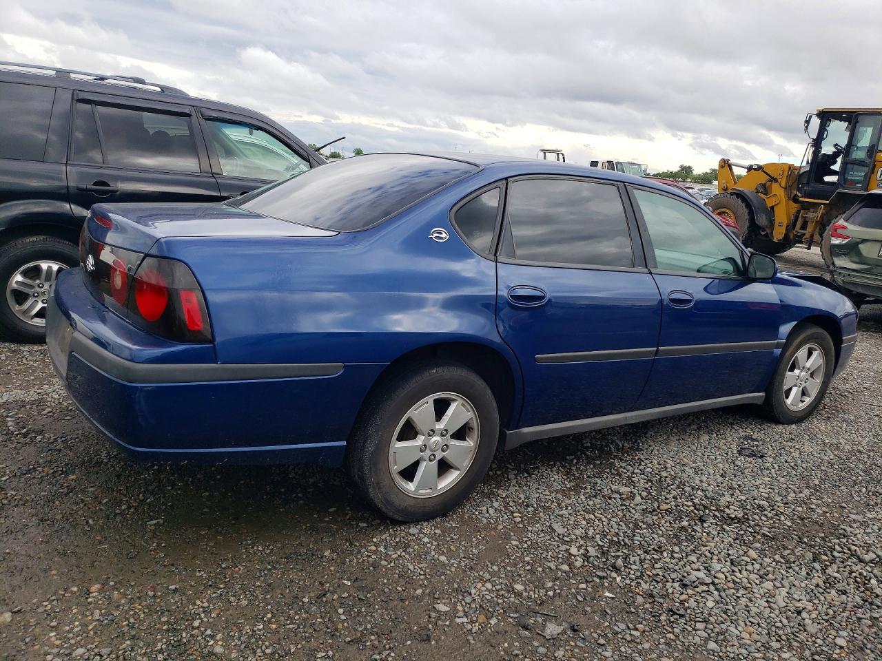 2005 Chevrolet Impala Blue vin: 2G1WF52E359121335