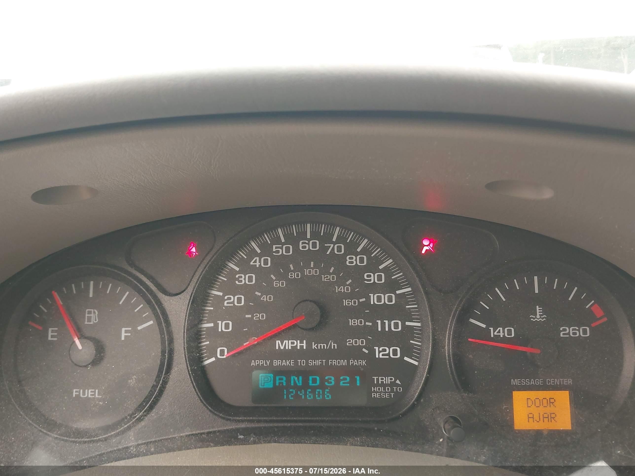 2005 Chevrolet Impala   White vin: 2G1WF52E359333295