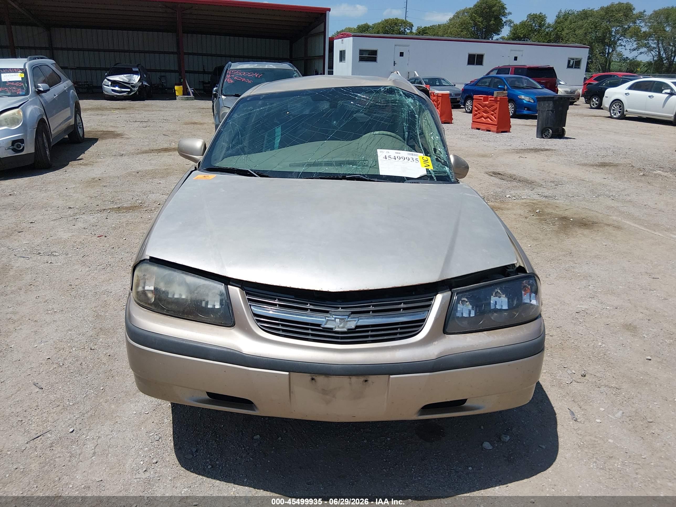 2005 Chevrolet Impala   Beige vin: 2G1WF52E359360559