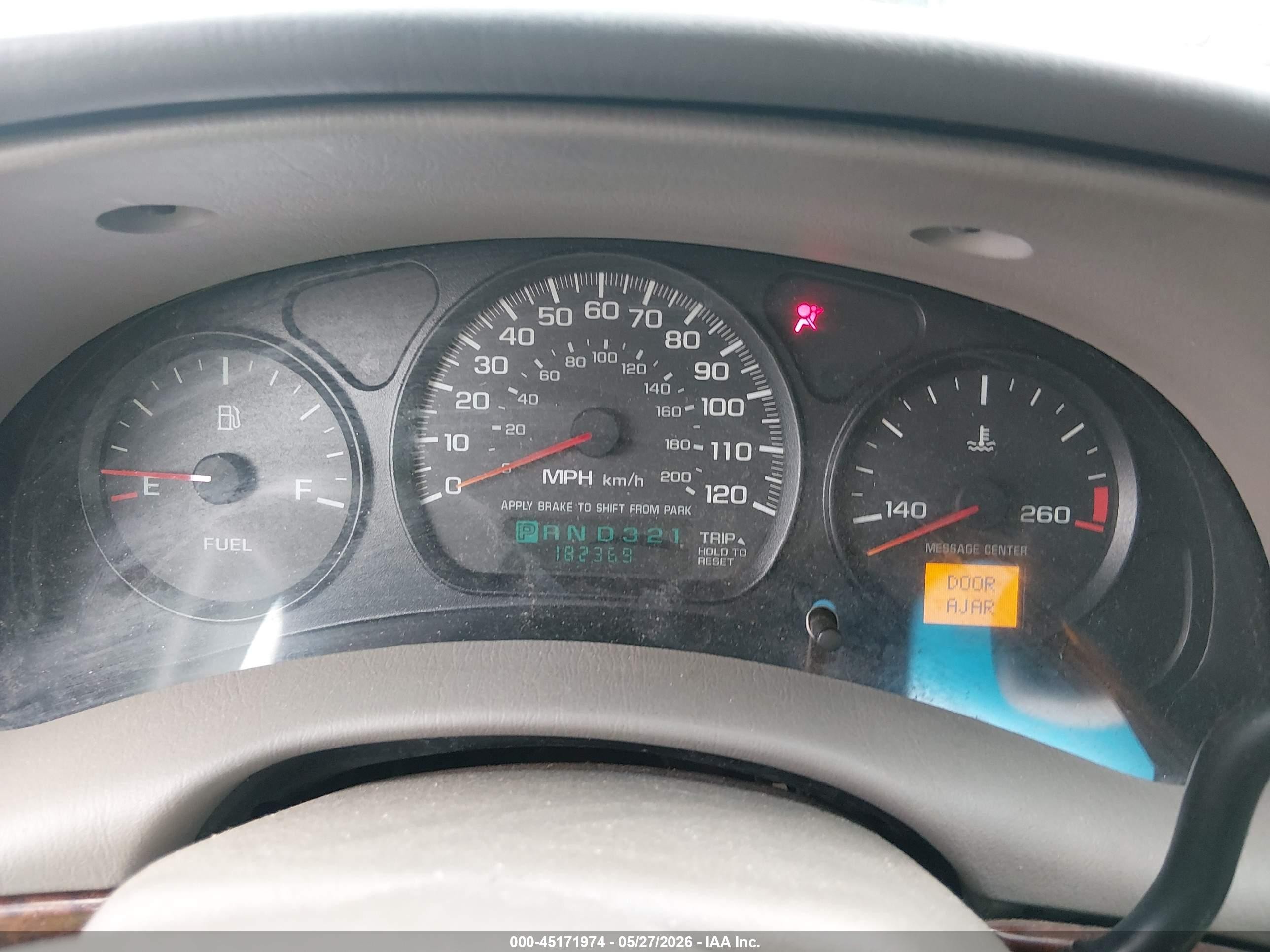 2000 Chevrolet Impala   Зеленый vin: 2G1WF52E3Y9149401