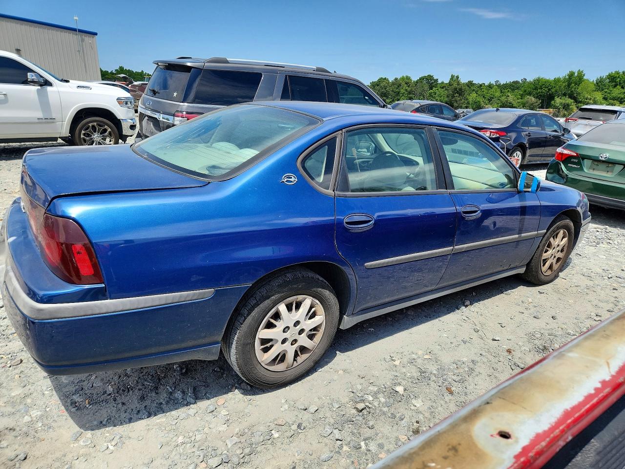 2004 Chevrolet Impala Blue vin: 2G1WF52E449118457