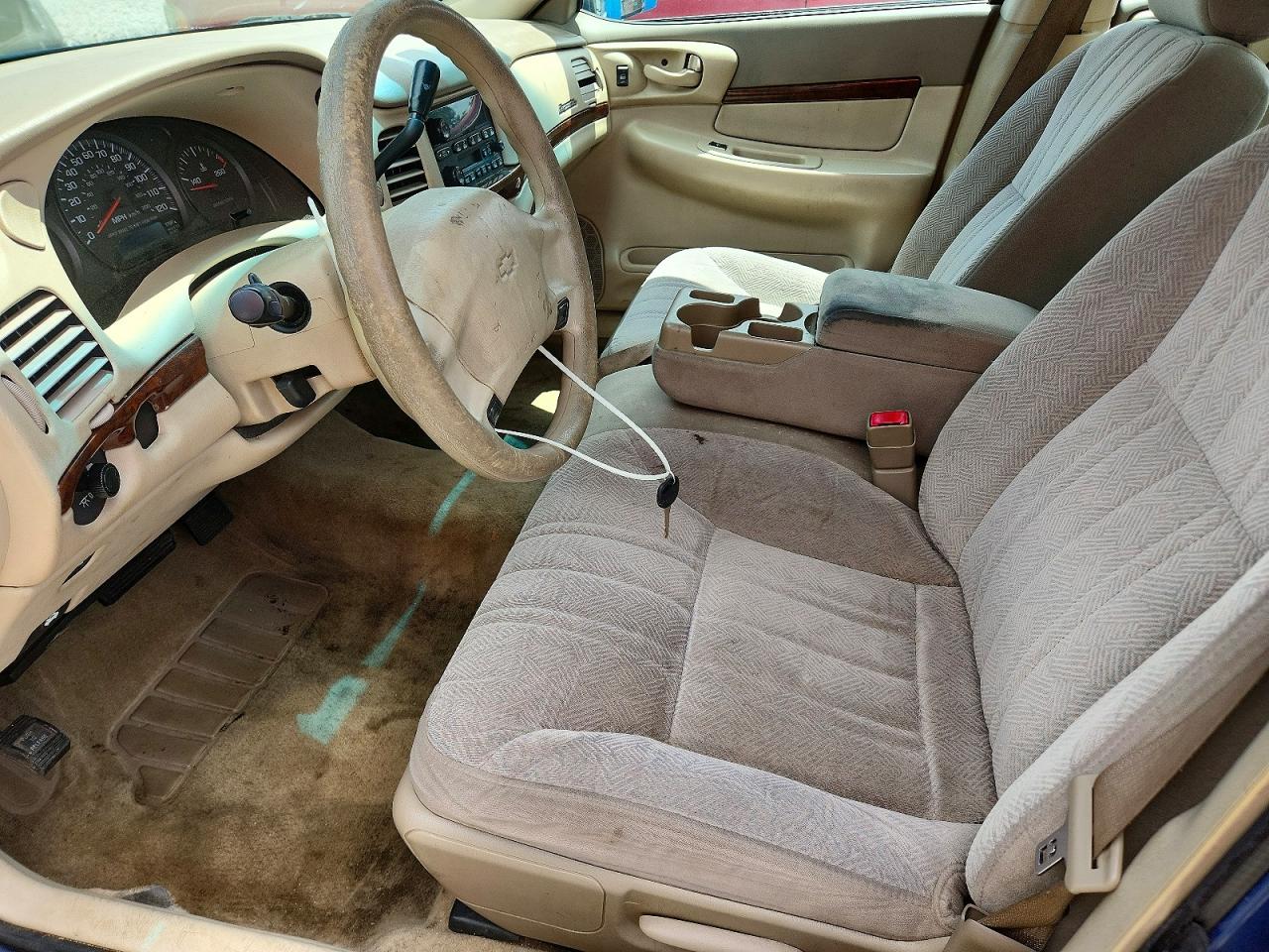 2004 Chevrolet Impala Blue vin: 2G1WF52E449118457