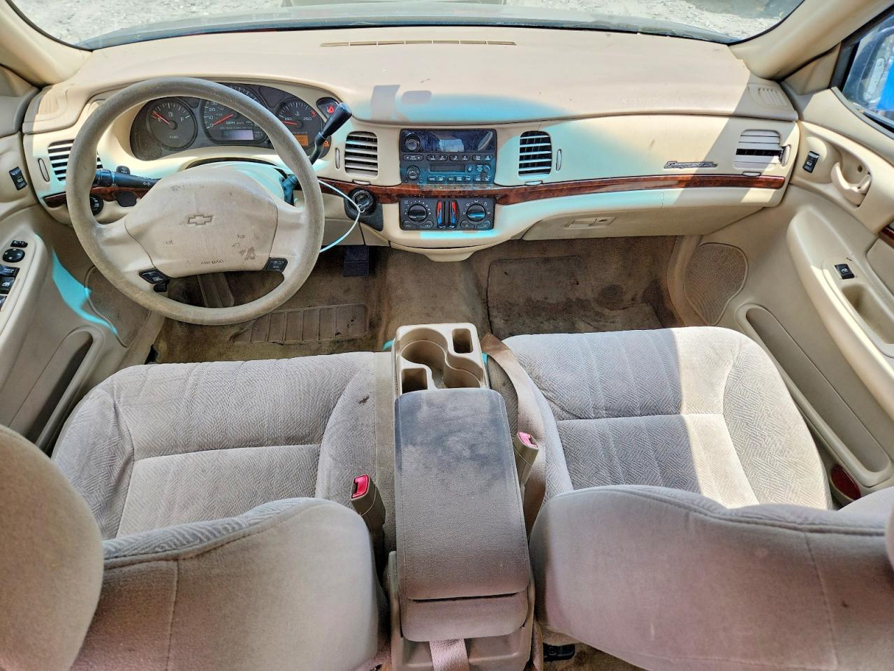 2004 Chevrolet Impala Blue vin: 2G1WF52E449118457