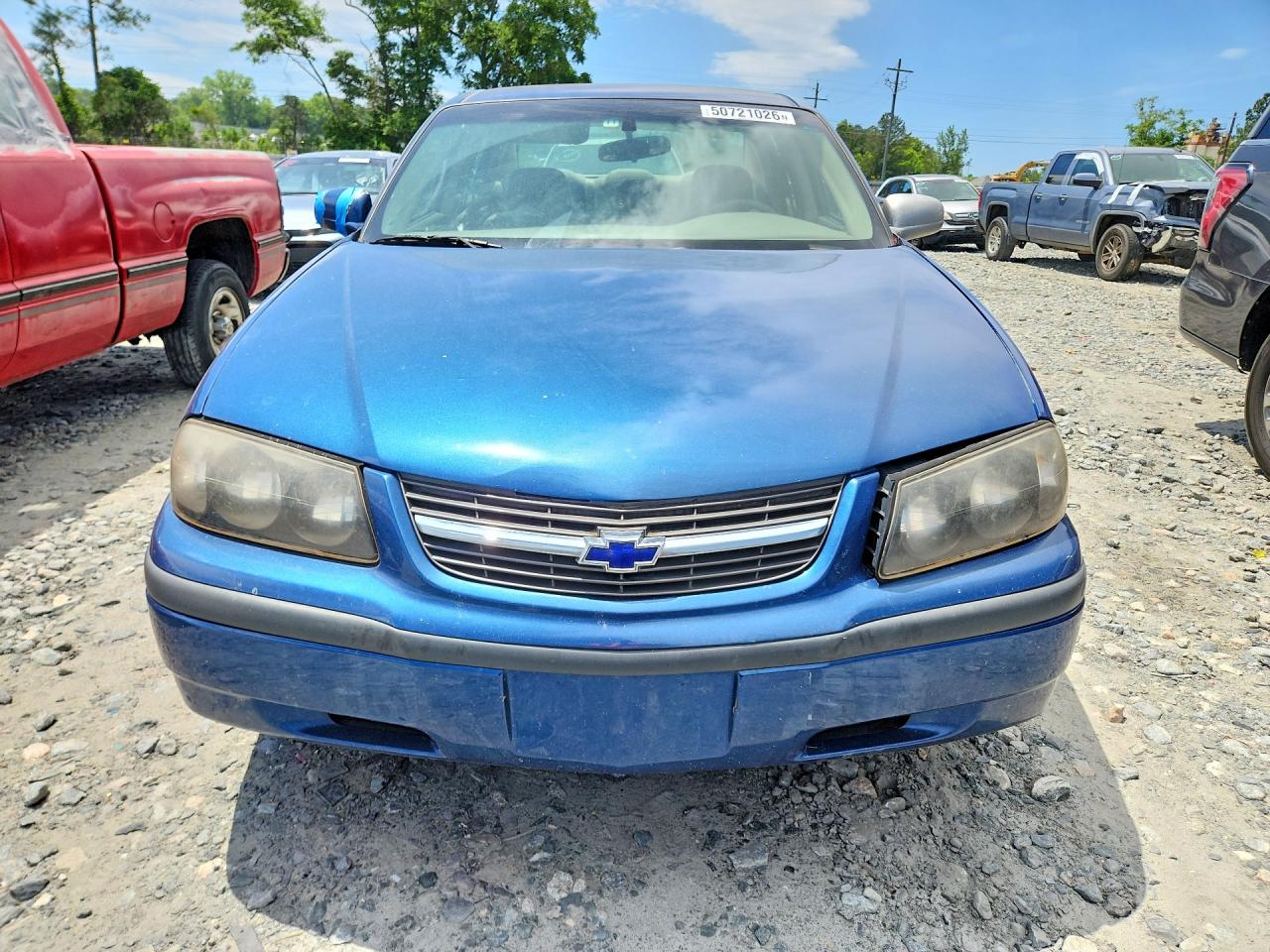 2004 Chevrolet Impala Blue vin: 2G1WF52E449118457