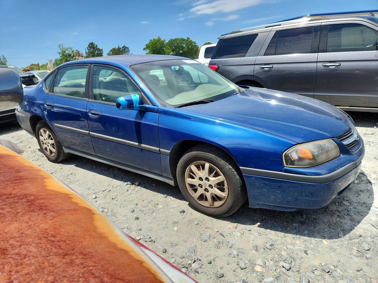 2004 Chevrolet Impala Blue vin: 2G1WF52E449118457