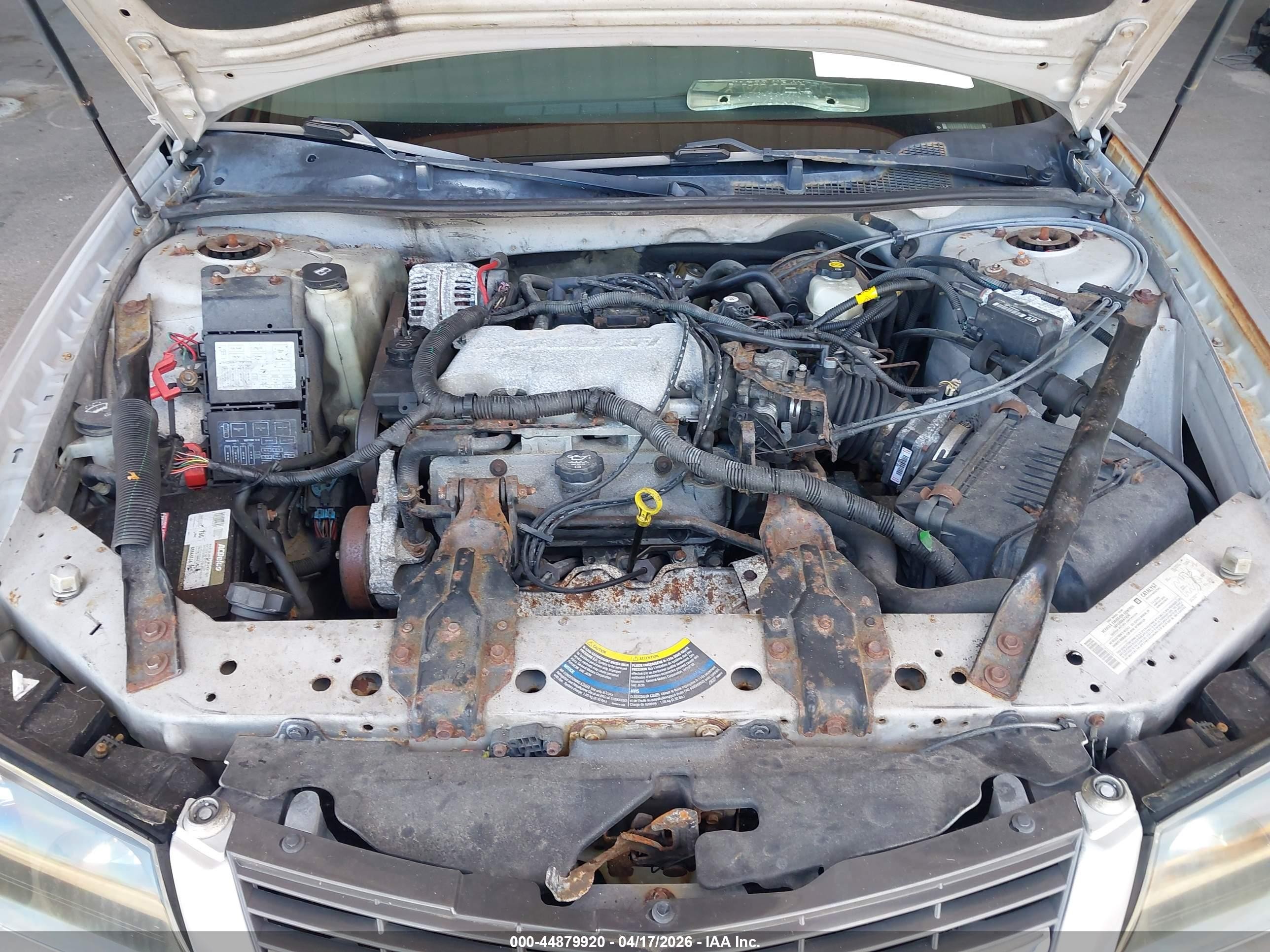 2004 Chevrolet Impala   Silver vin: 2G1WF52E449141611
