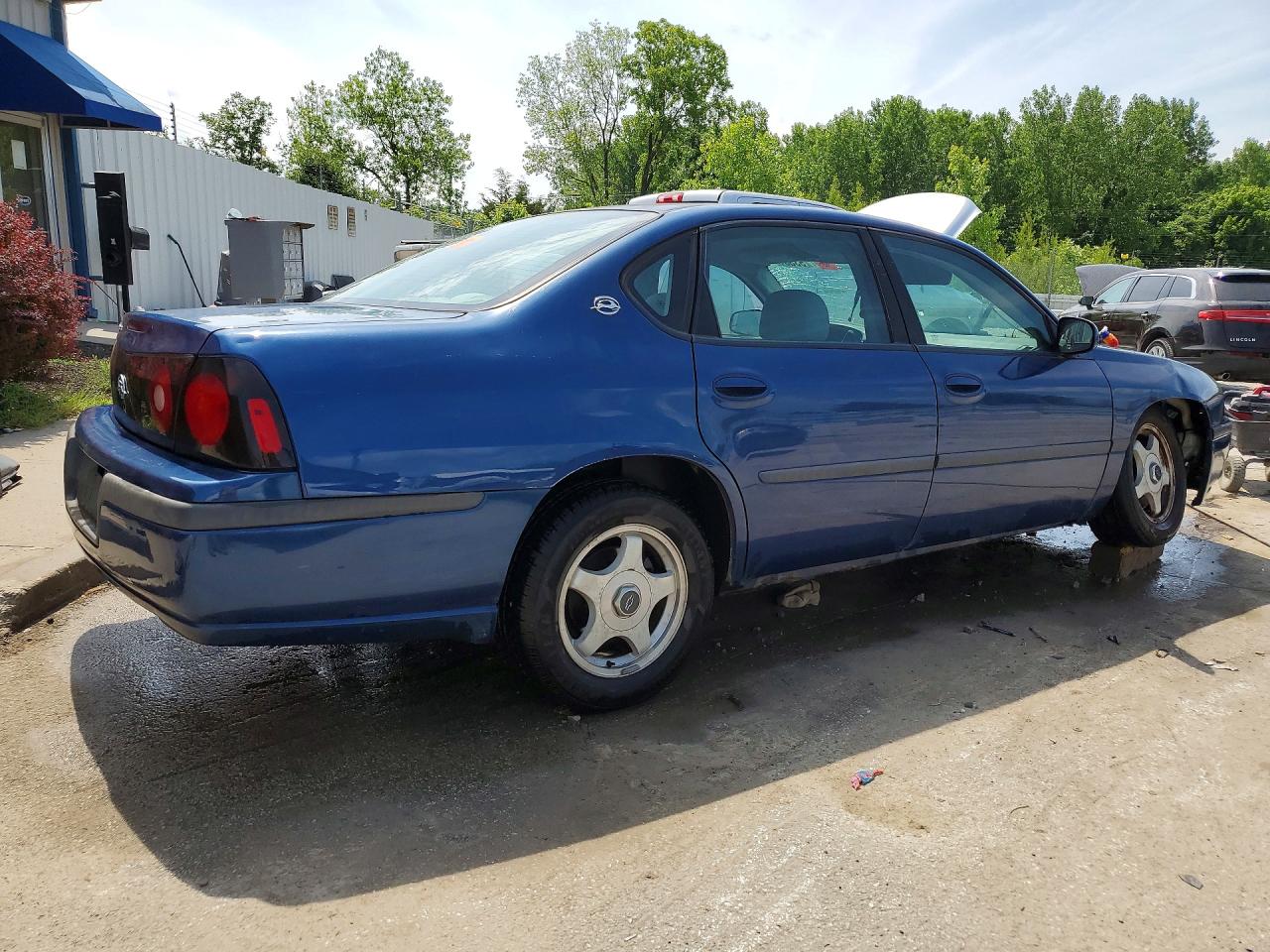 2004 Chevrolet Impala Blue vin: 2G1WF52E449295798