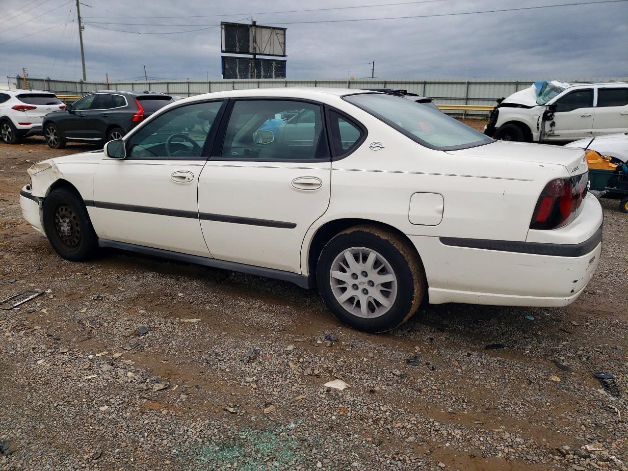 2004 Chevrolet Impala White vin: 2G1WF52E449385324