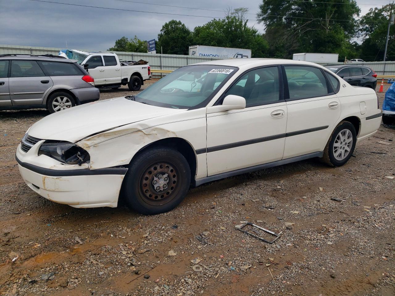 2004 Chevrolet Impala White vin: 2G1WF52E449385324