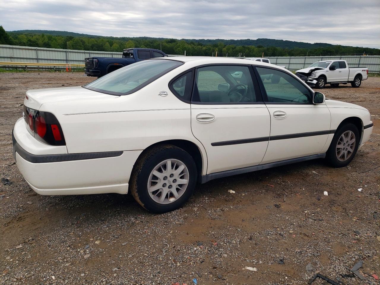 2004 Chevrolet Impala White vin: 2G1WF52E449385324
