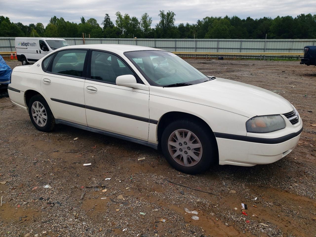 2004 Chevrolet Impala White vin: 2G1WF52E449385324