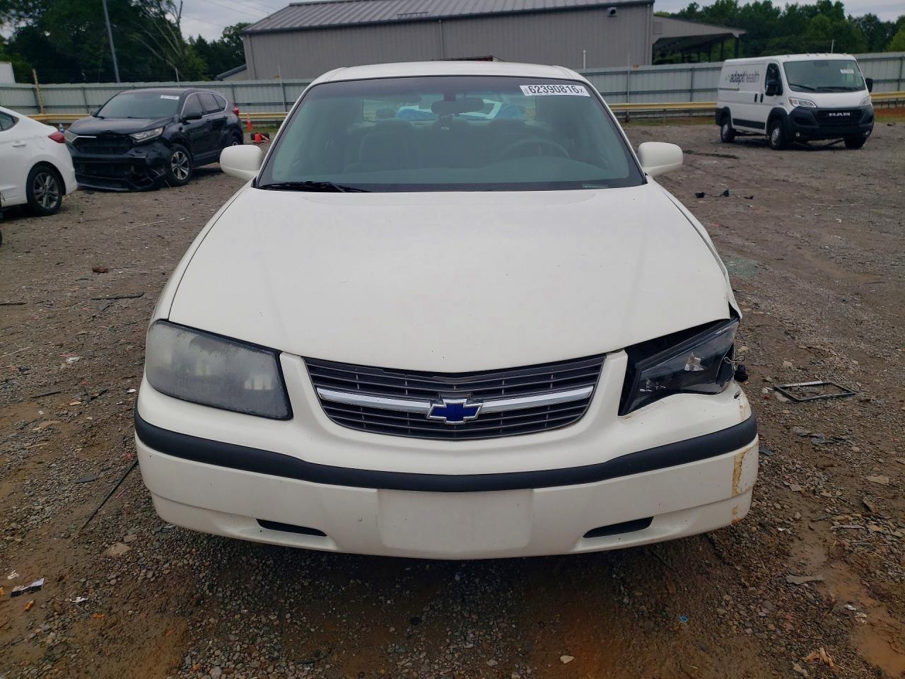 2004 Chevrolet Impala White vin: 2G1WF52E449385324