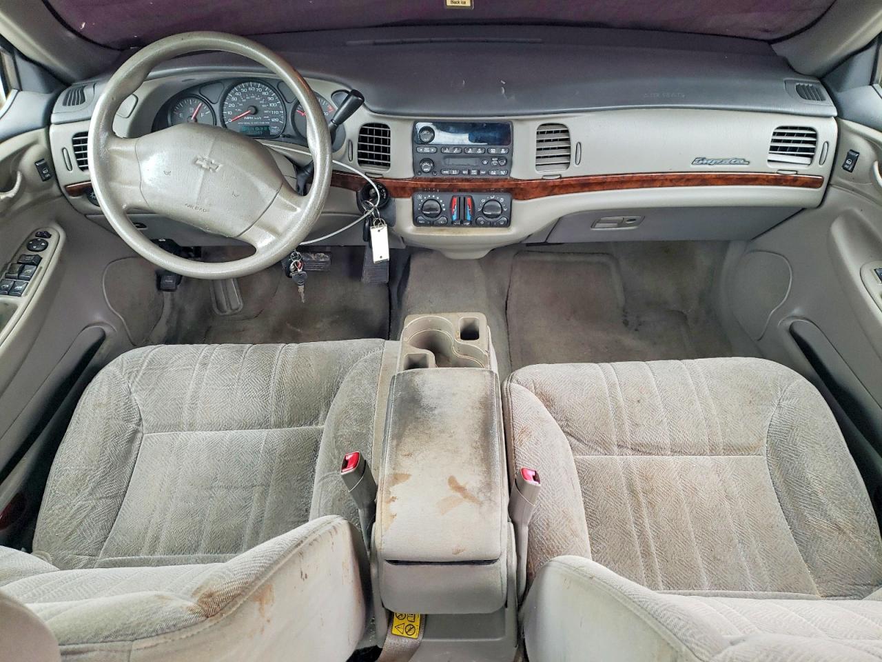 2004 Chevrolet Impala White vin: 2G1WF52E449385324