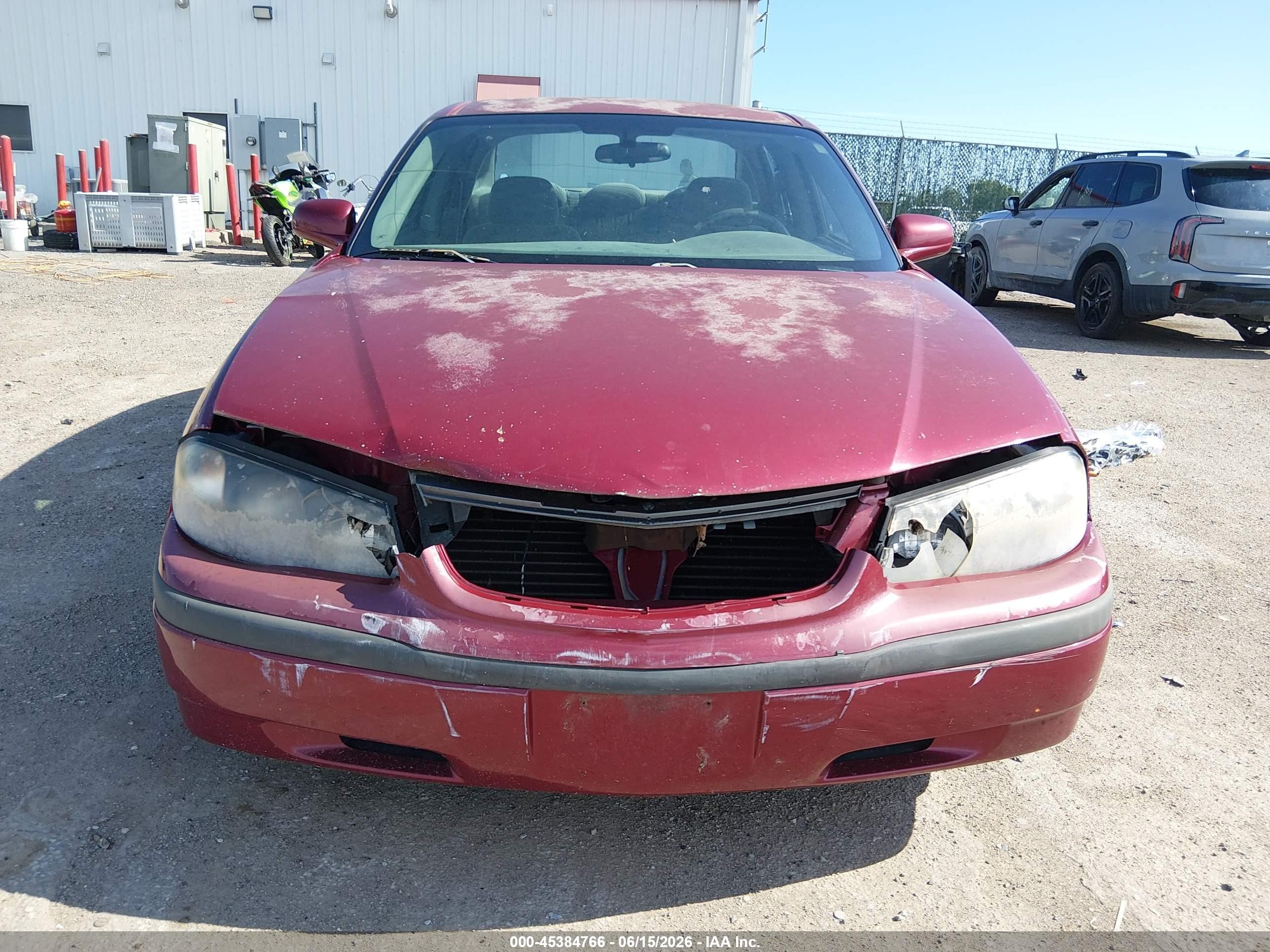 2005 Chevrolet Impala   Red vin: 2G1WF52E459257764